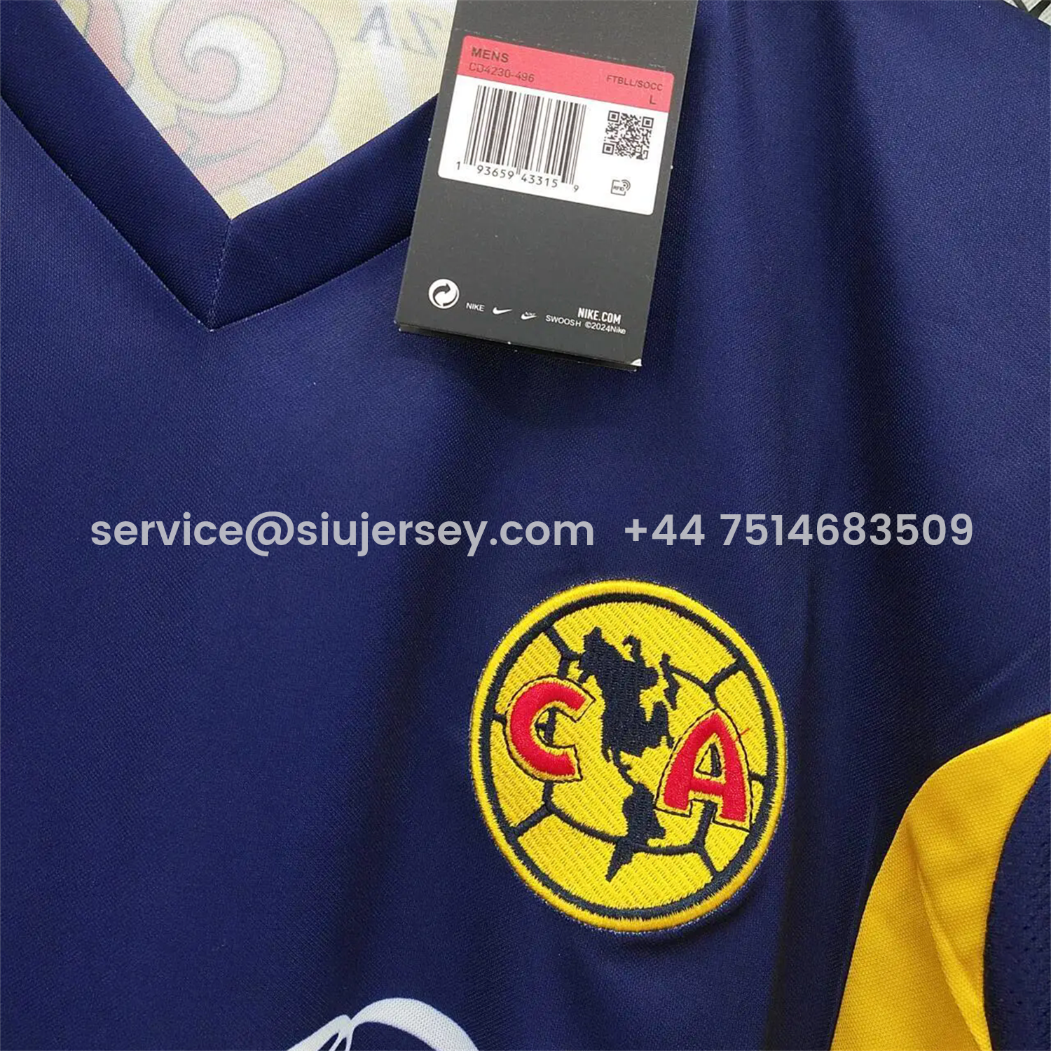 SIUjerseys-Retro Club América 2004-05 Away Jersey