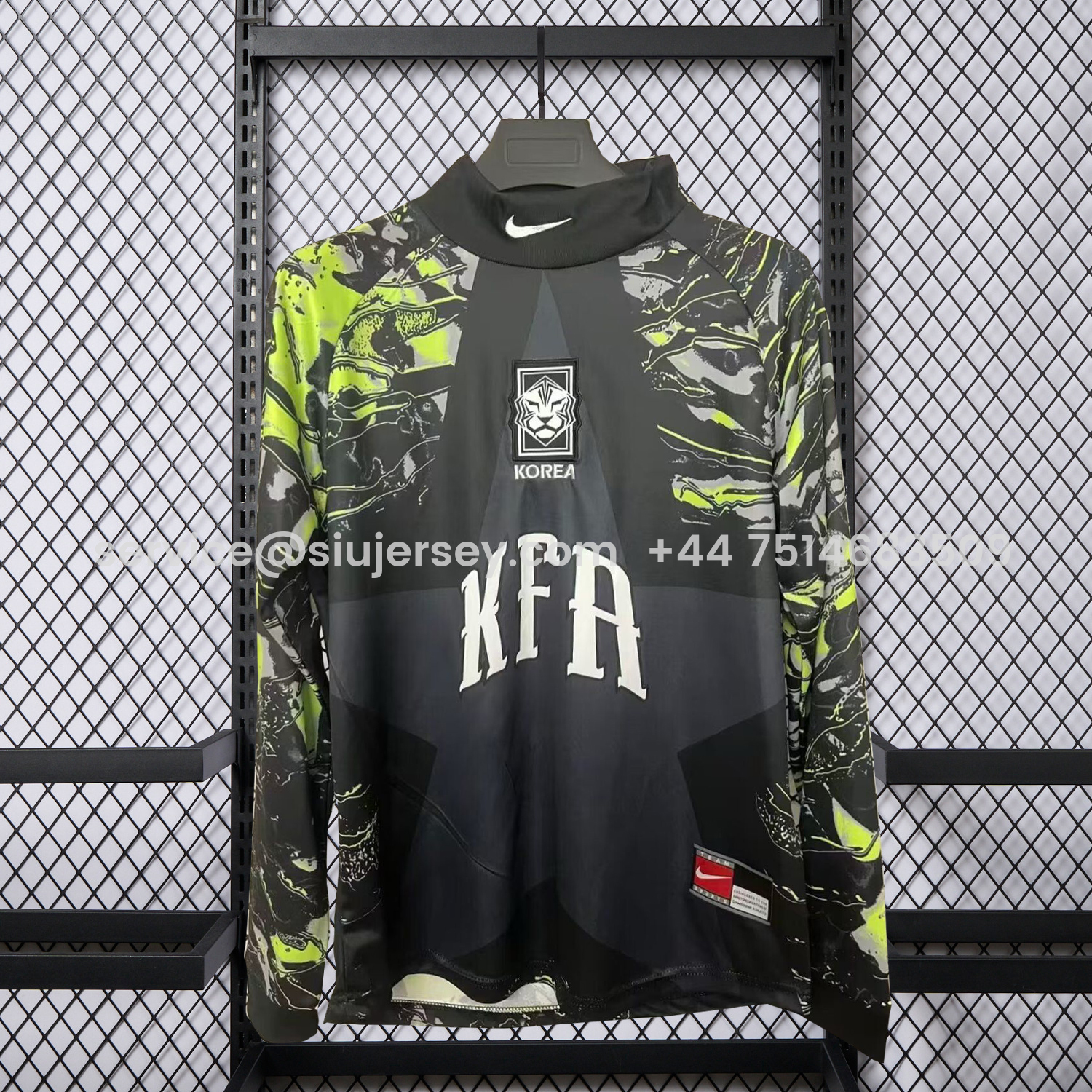 SIUjerseys-Korea 2026 Hollywood Goalkeeper Special Long Sleeves Jersey - Fans Version