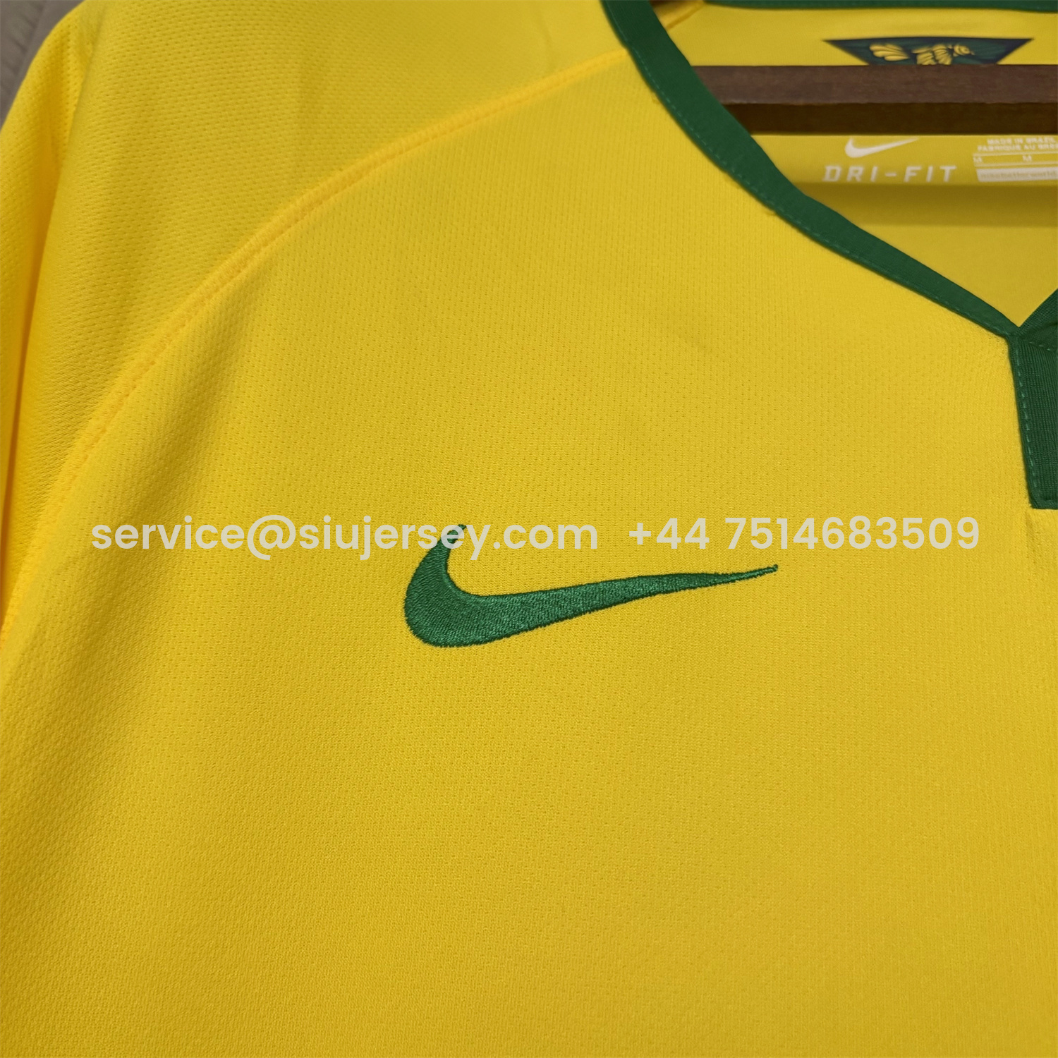 SIUjerseys-Retro Brazil 2014 Home Jersey