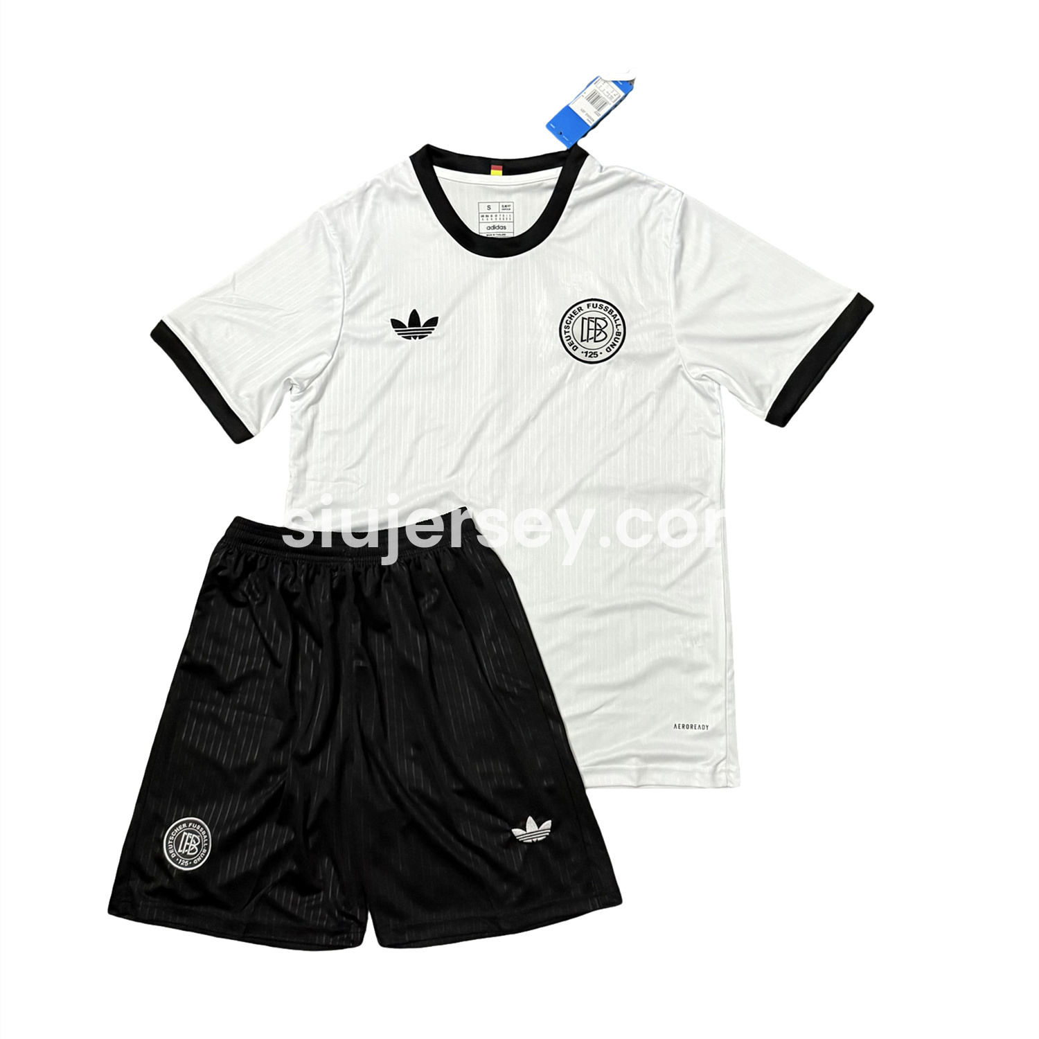 SIUjerseys-Germany 2025 125-Year Anniversary White Men's Adult Jersey Set - Fans Version