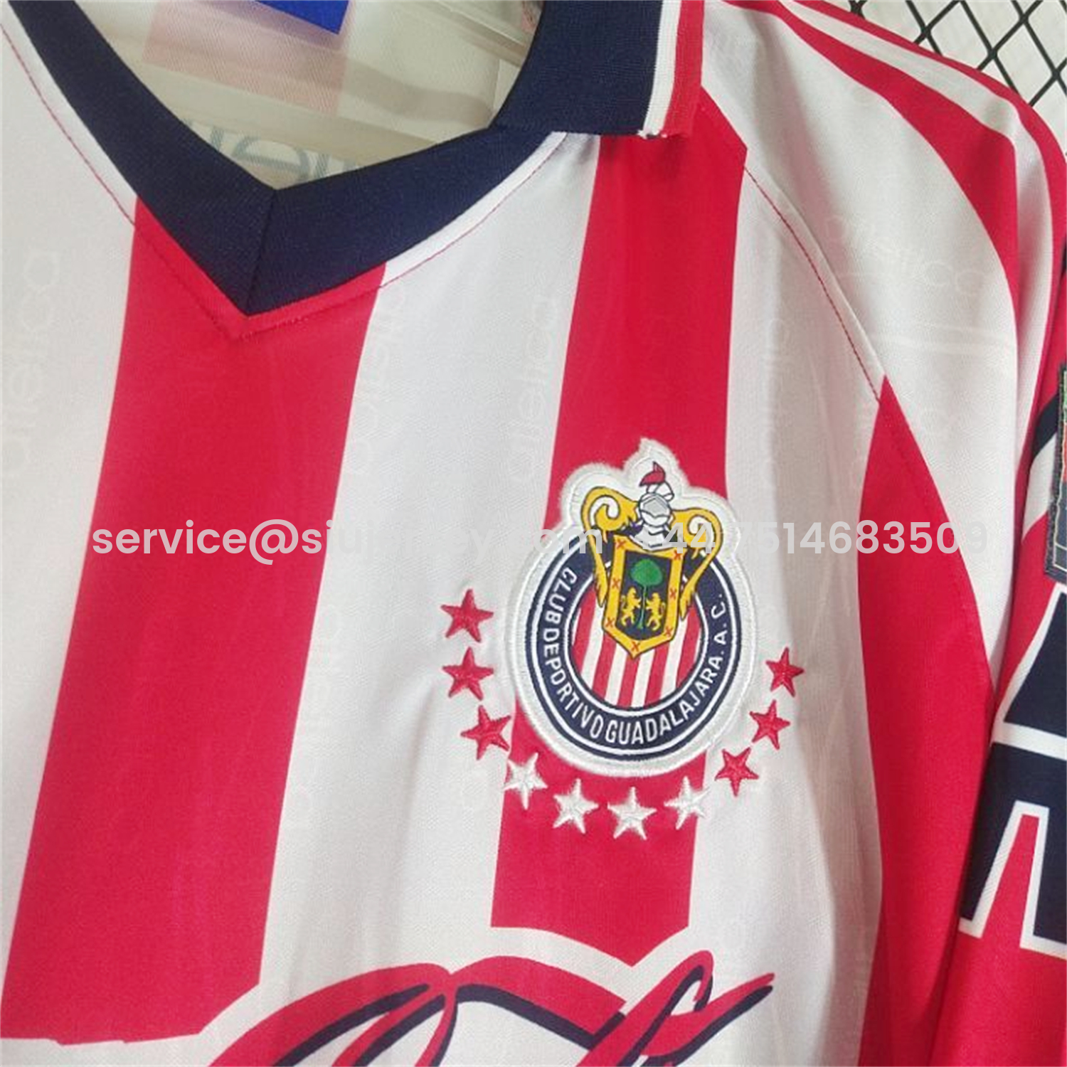 SIUjerseys-Retro Chivas de Guadalajara 1998-99 Home Long Sleeves Jersey