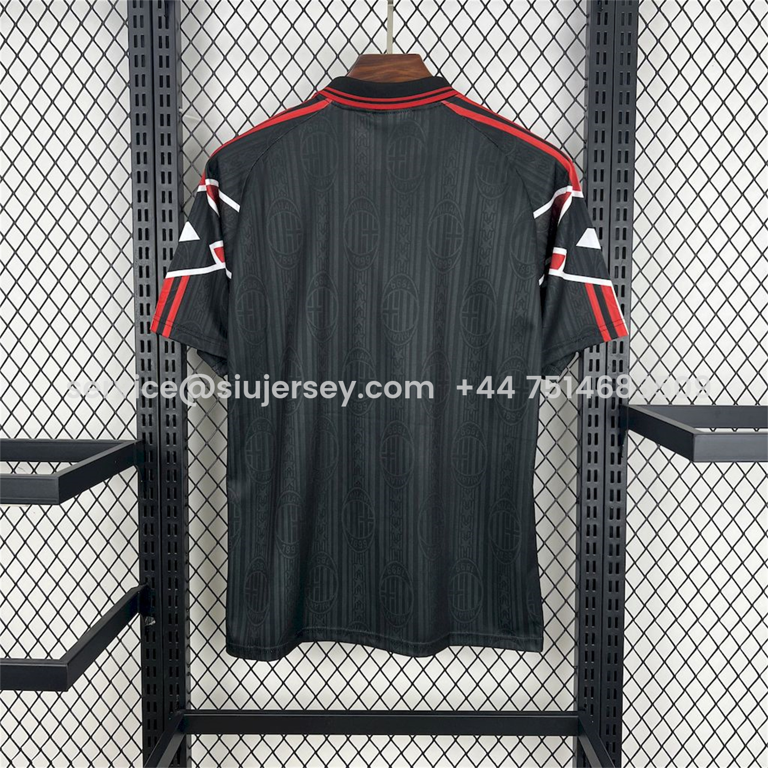 SIUjerseys-Retro AC Milan 1997-98 Copa Centenario do Belo Horizonte Third Jersey