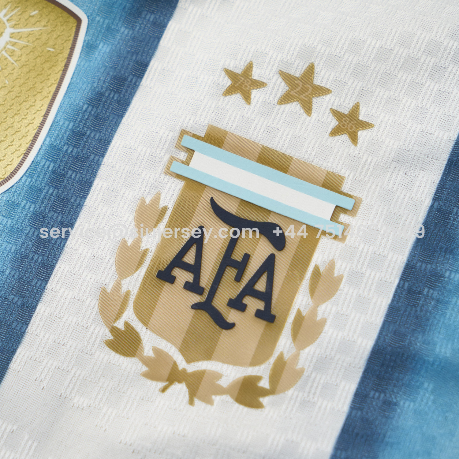 SIUjerseys-Argentina 2026 Home Blue White Jersey - Player Version