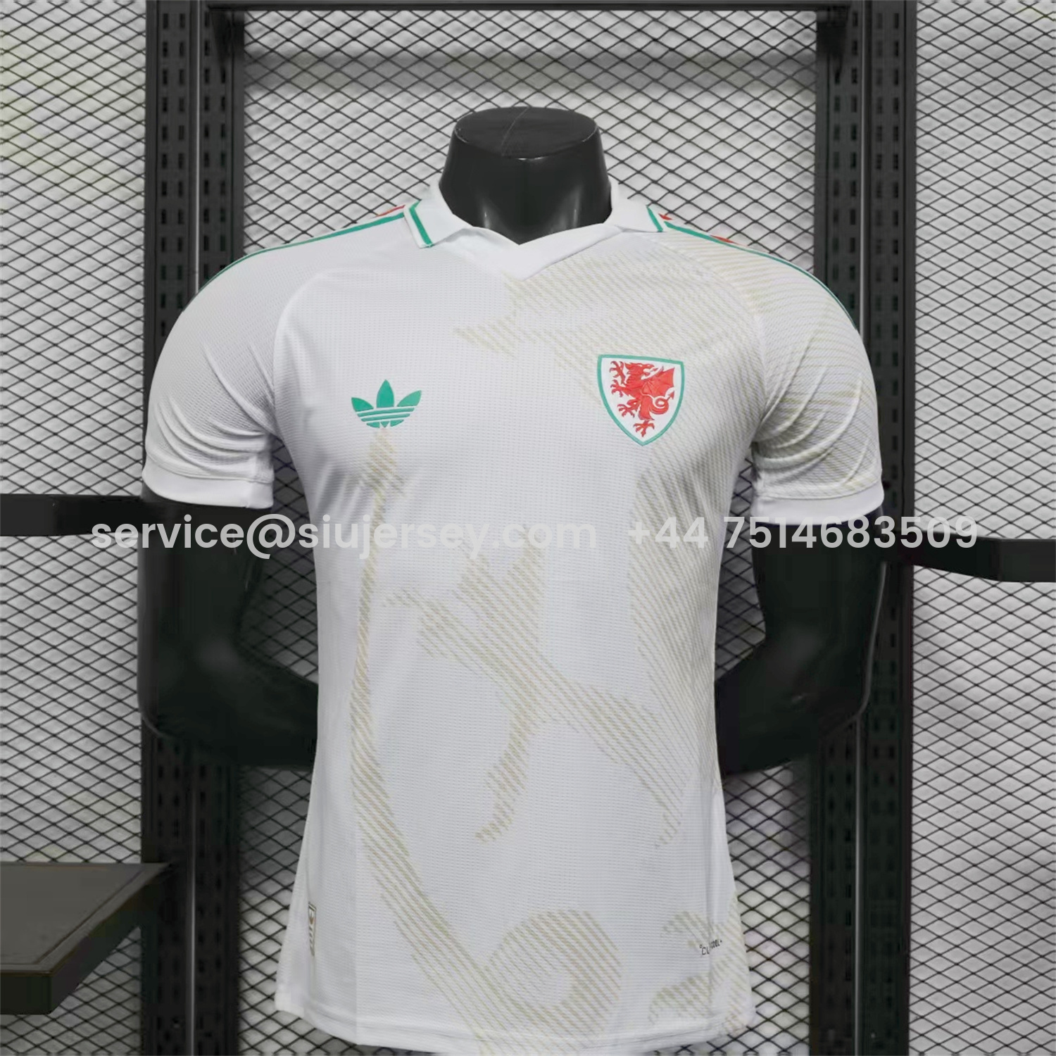 SIUjerseys-Wales 2026 Away Jersey - Player Version