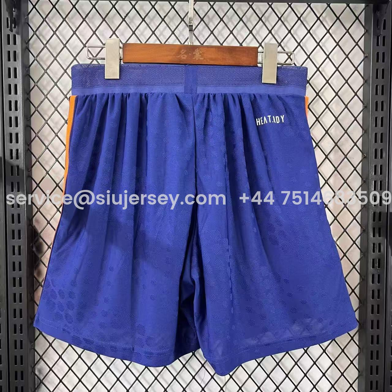 SIUjerseys-Newcastle United 25-26 Third Blue Shorts - Player Version