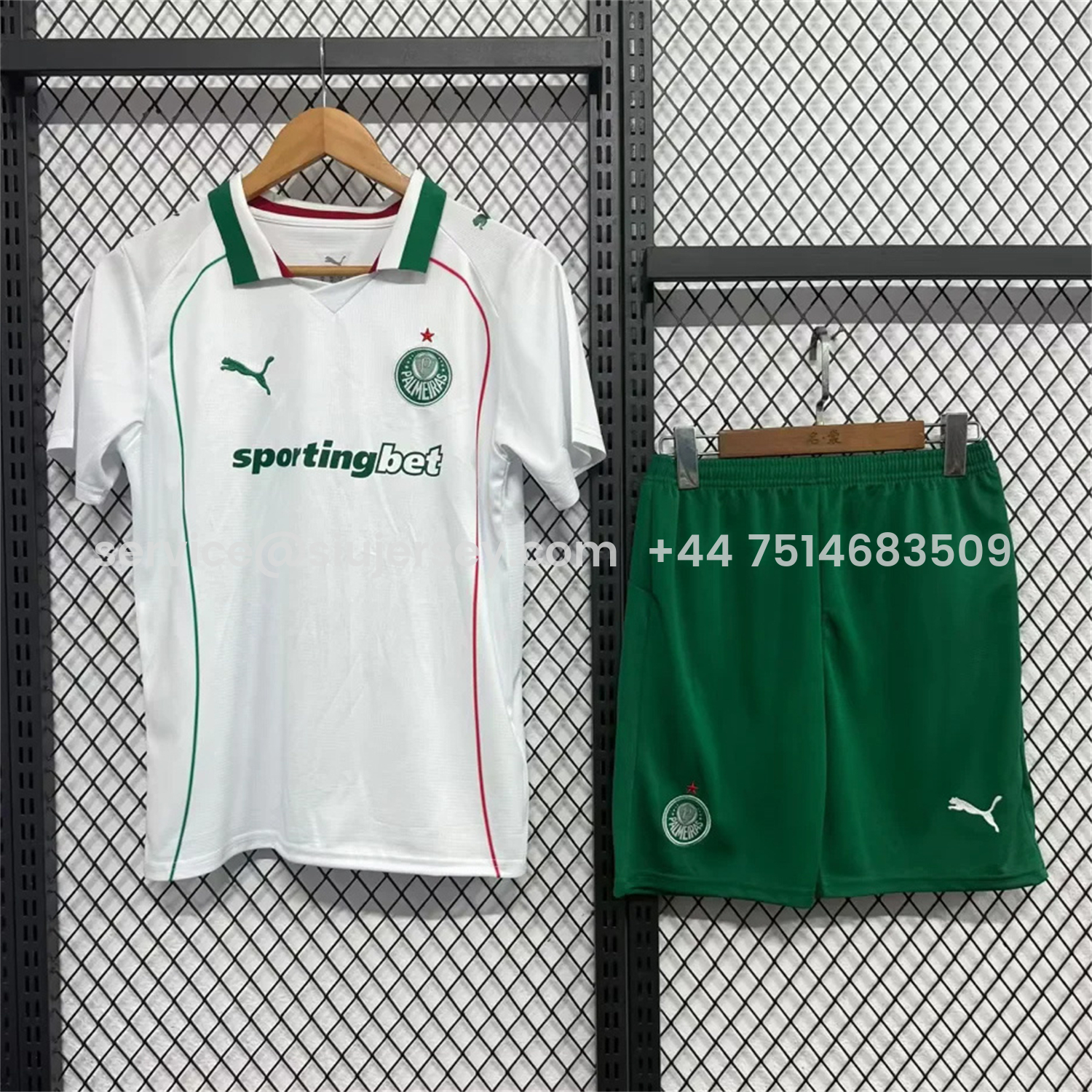 SIUjerseys-Palmeiras 26-27 Away Kids Kit