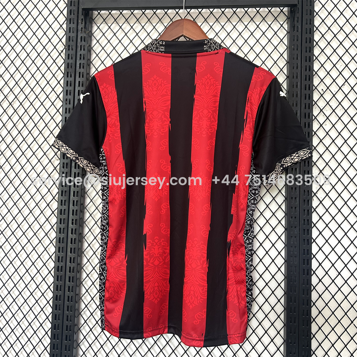 SIUjerseys-AC Milan 25-26 Red And Black Special Jersey - Fans Version