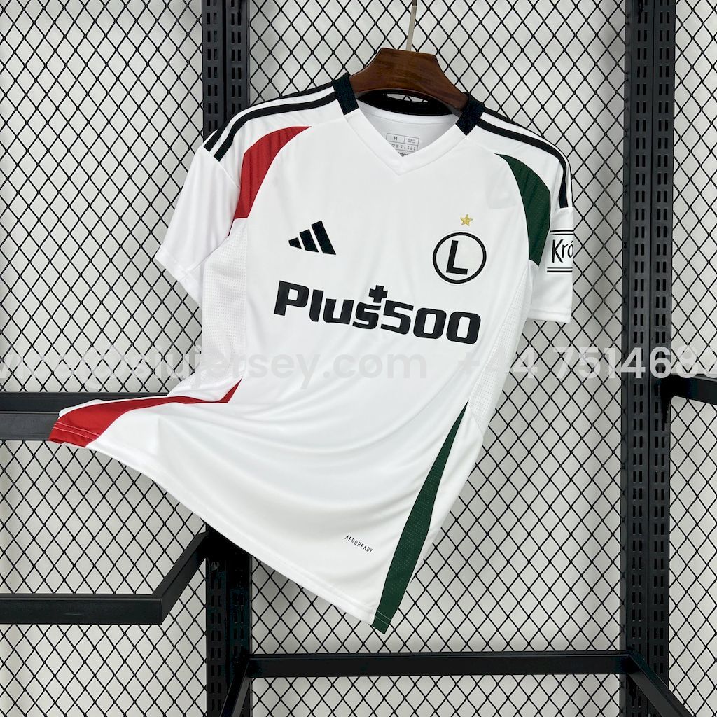 SIUjerseys-Legia Warszawa 25-26 Home White Jersey - Fans Version