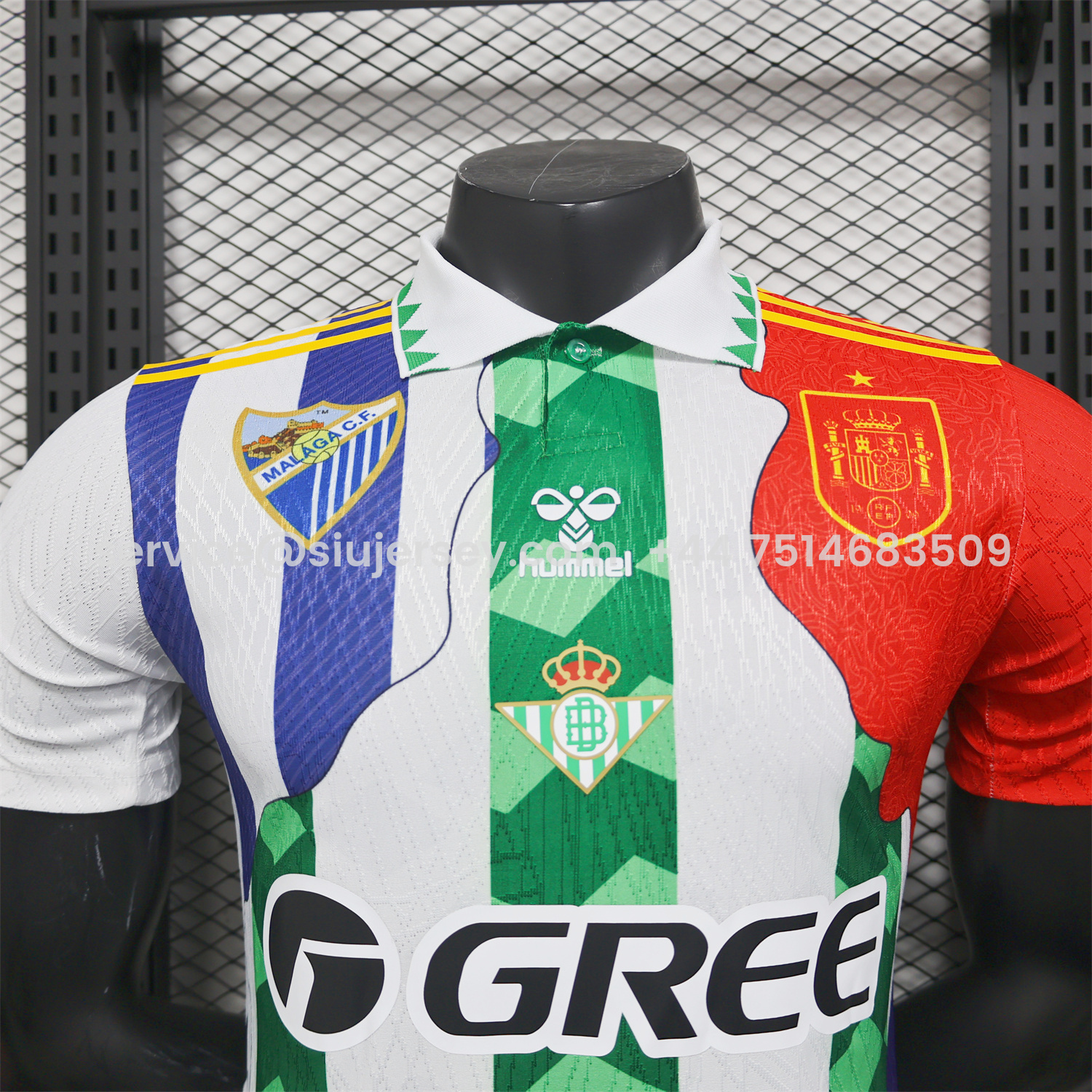 SIUjerseys-Joaquín 25-26 Career Commemorative Jersey - Player Version - Real Betis Spain Malaga Fiorentina