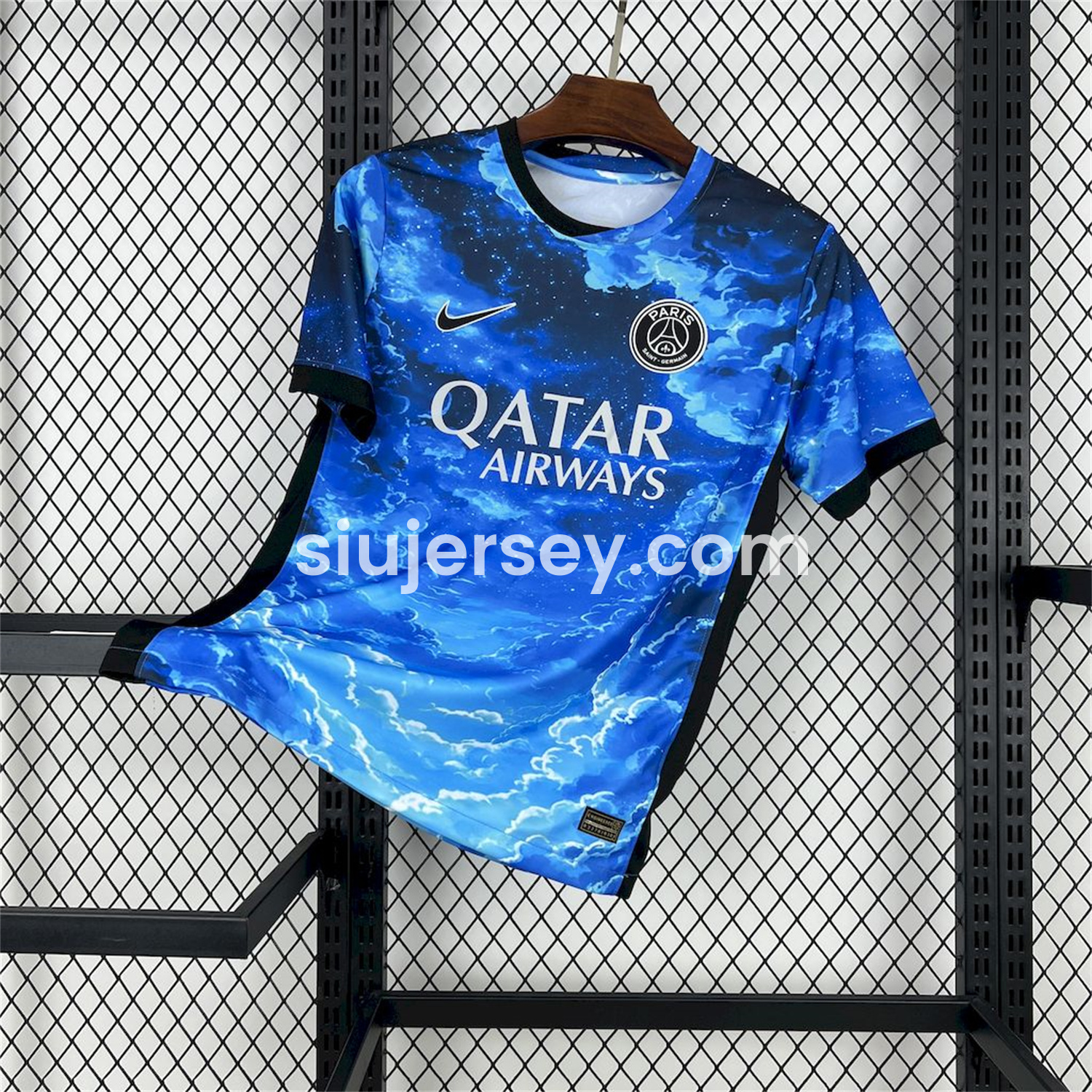 SIUjerseys-Paris Saint-Germain PSG 25-26 Blue Starry Sky Special Edition Jersey - Fans Version
