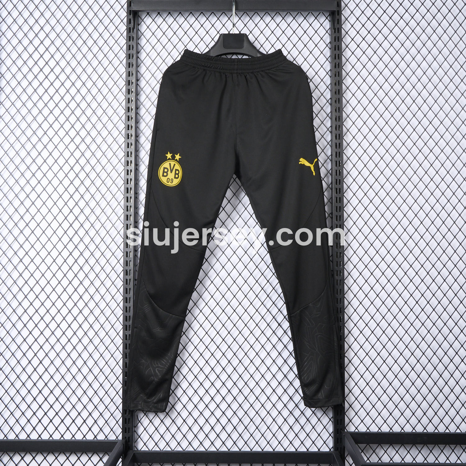 SIUjerseys-Dortmund 24-25 Black Training Pants - Player Version