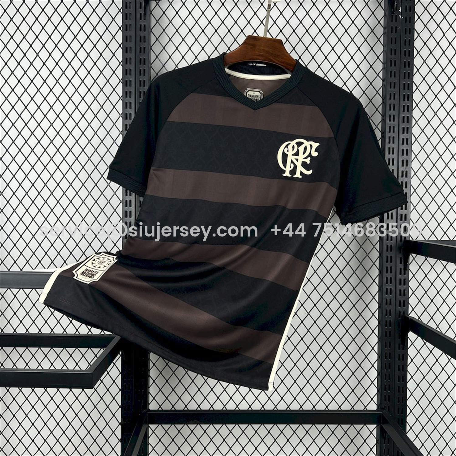 SIUjerseys-Flamengo 25-26 Brown And Black Special Jersey - Fans Version