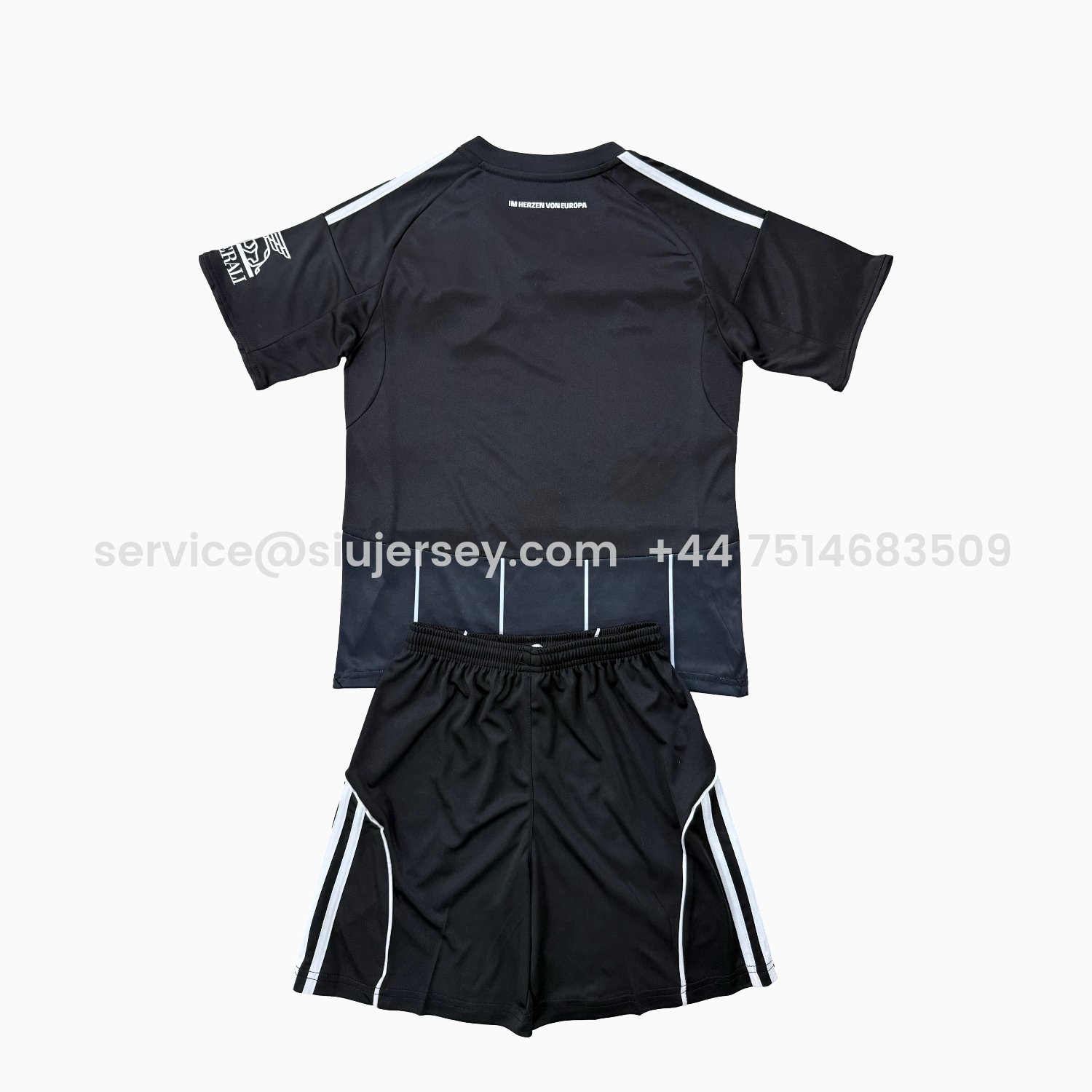 SIUjerseys-Frankfurt 25-26 Champions League Home Men's Adult Jersey Set - Fans Version