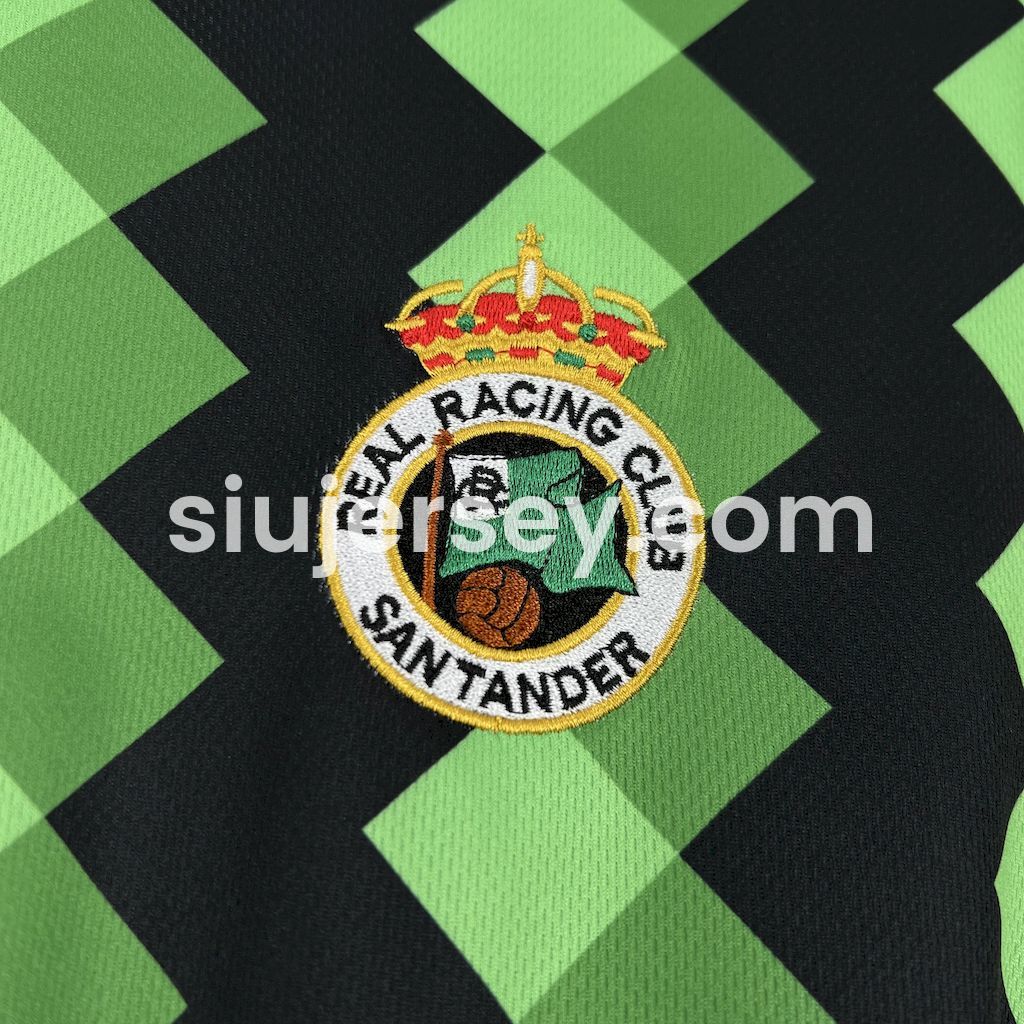 SIUjerseys-Racing de Santander 24-25 Green GK Anniversary Jersey - Fans Version