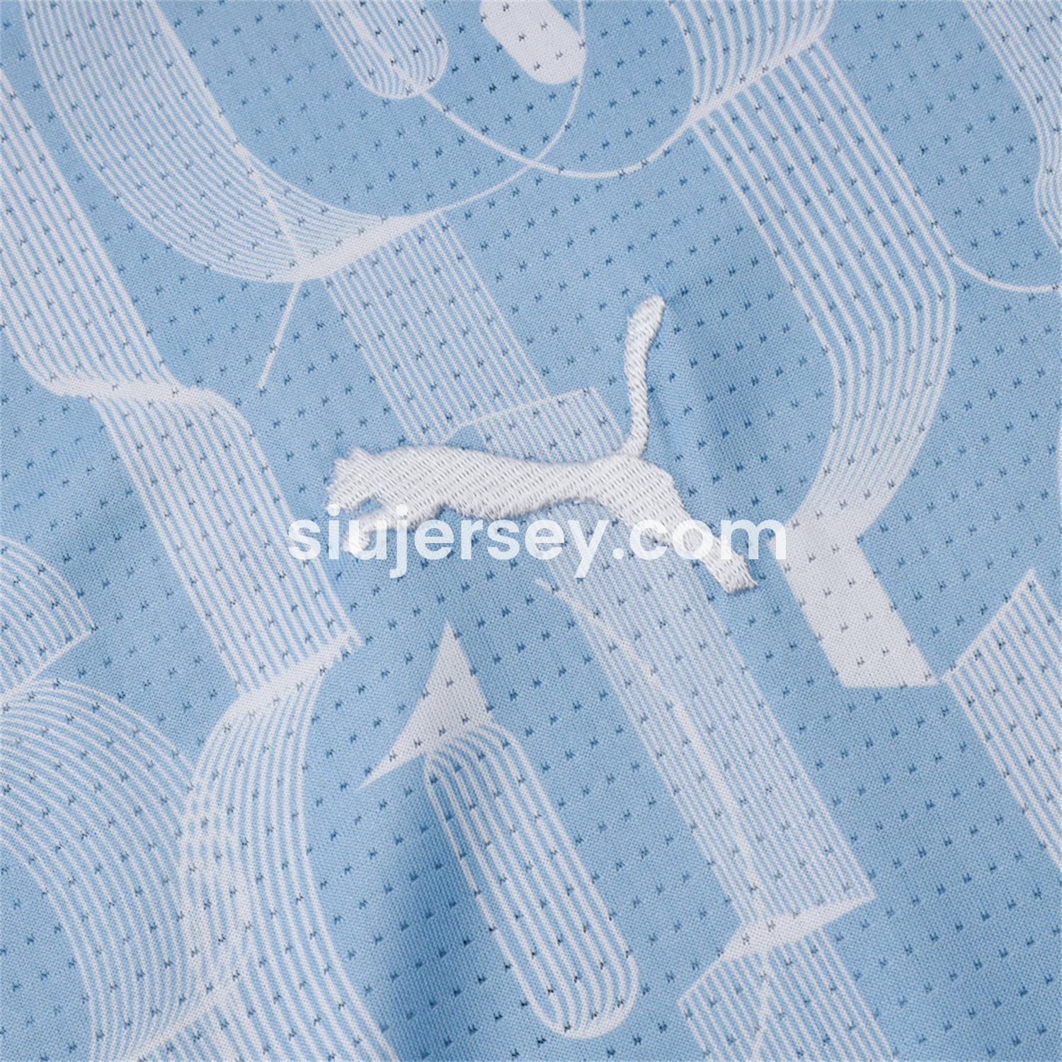 SIUjerseys-Manchester United 24-25 Short-Sleeve Training Set - Light Blue