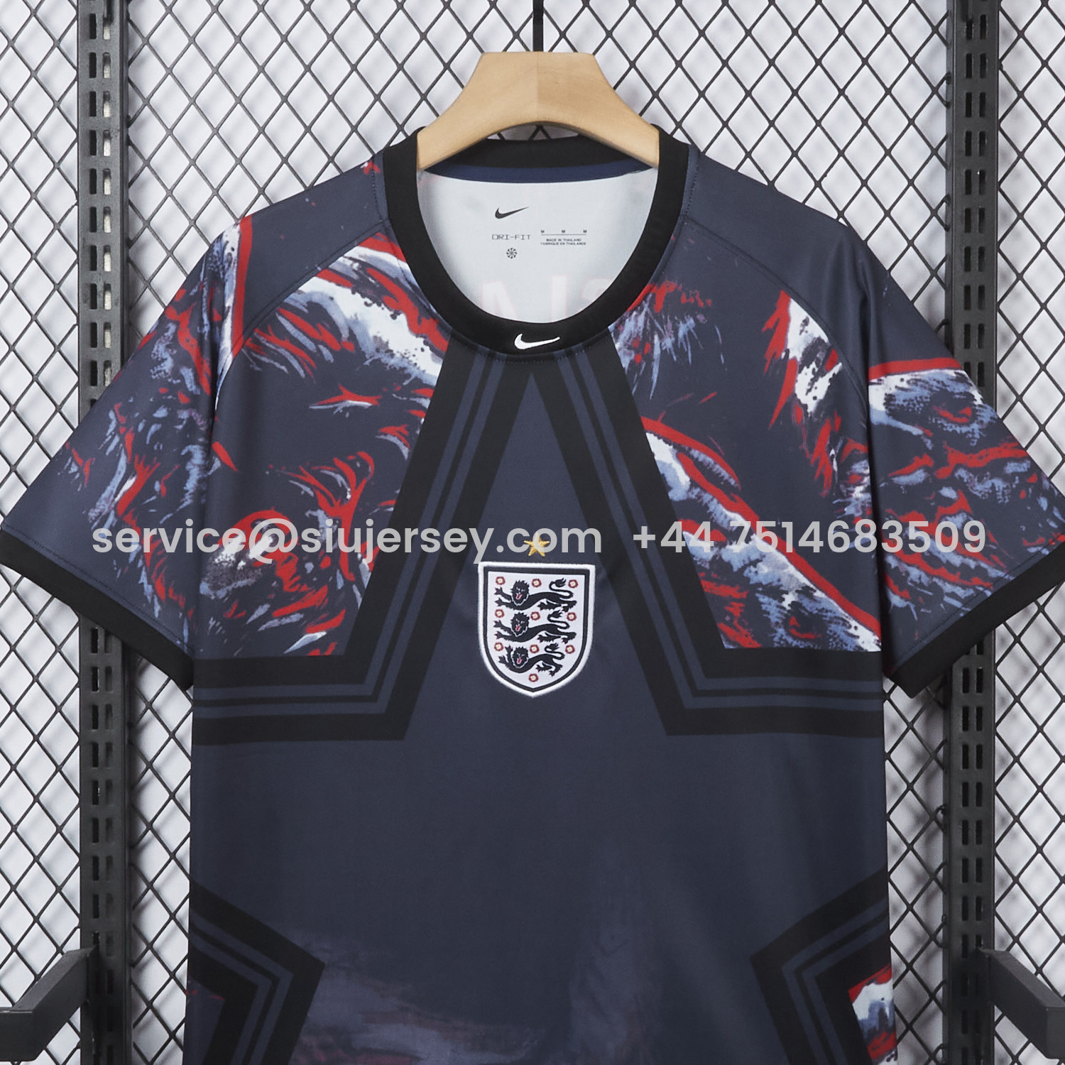 SIUjerseys-England 2026 Hollywood Special Jersey - Fans Version