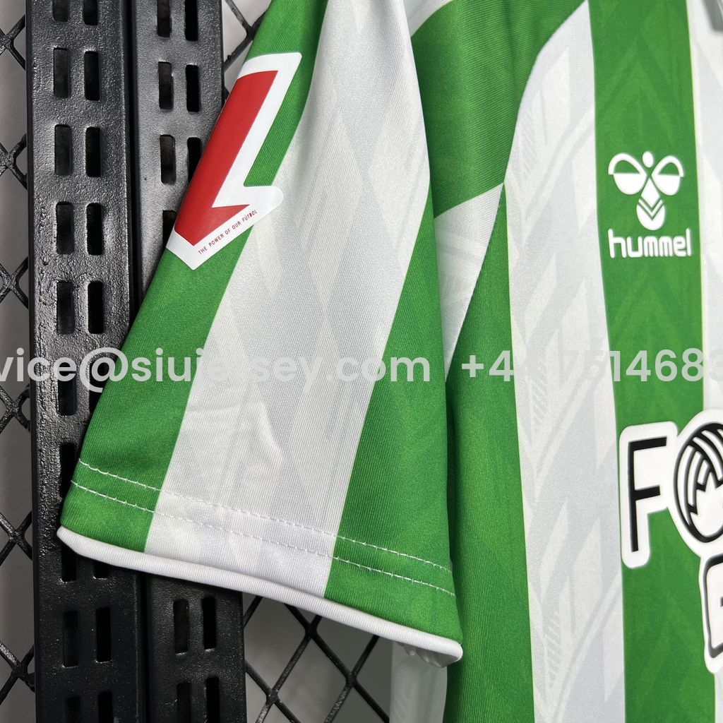 SIUjerseys-Real Betis 24-25 Home Stadium Jersey - Fans Version