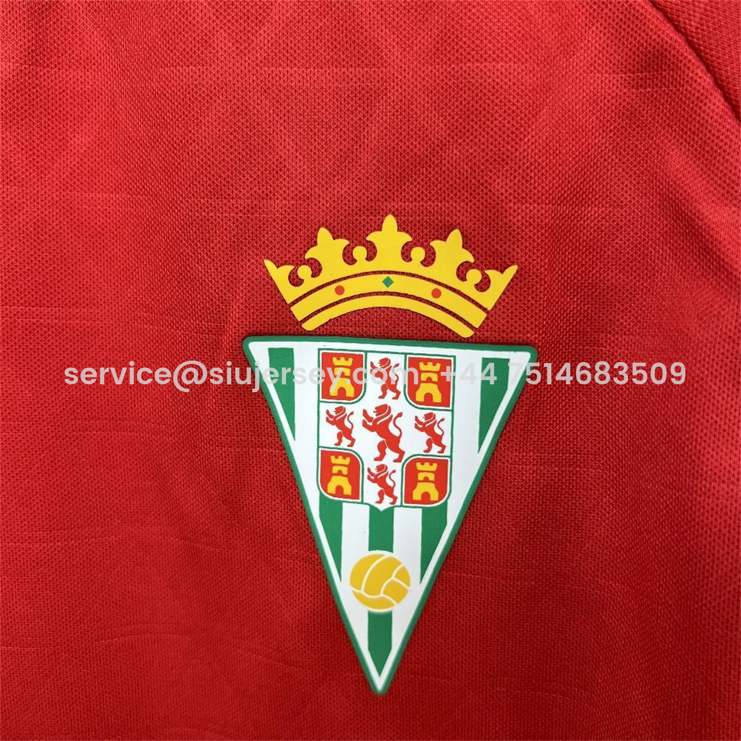 SIUjerseys-Cordoba 25-26 Third Red Jersey - Fans Version