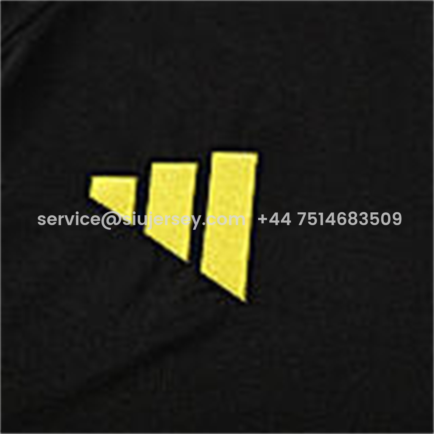 SIUjerseys-Manchester United 25-26 Short-Sleeve Training Set - Yellow Lines Black Top & Black Shorts