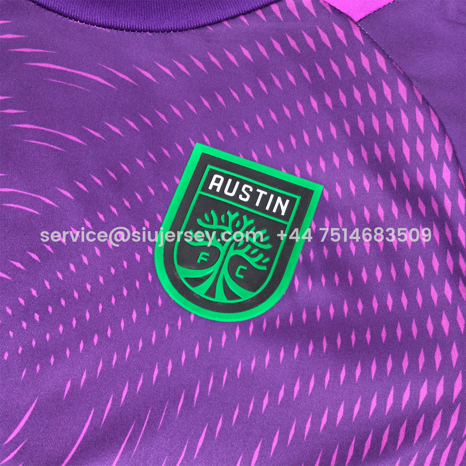 SIUjerseys-Austin 25-26 Purple Goalkeeper Jersey - Fans Version