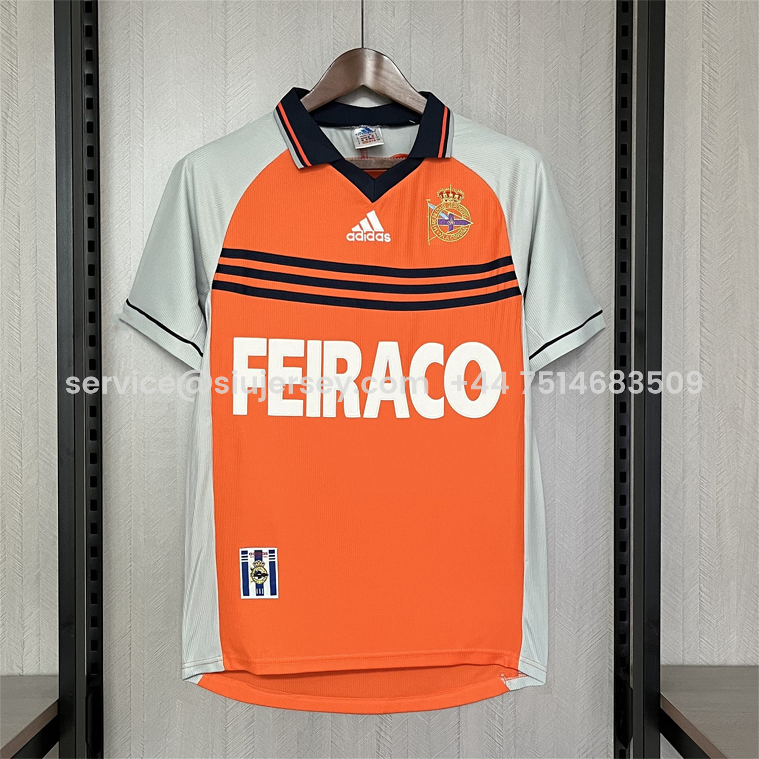 SIUjerseys-Retro Deportivo de La Coruña 1998-99 Third Jersey