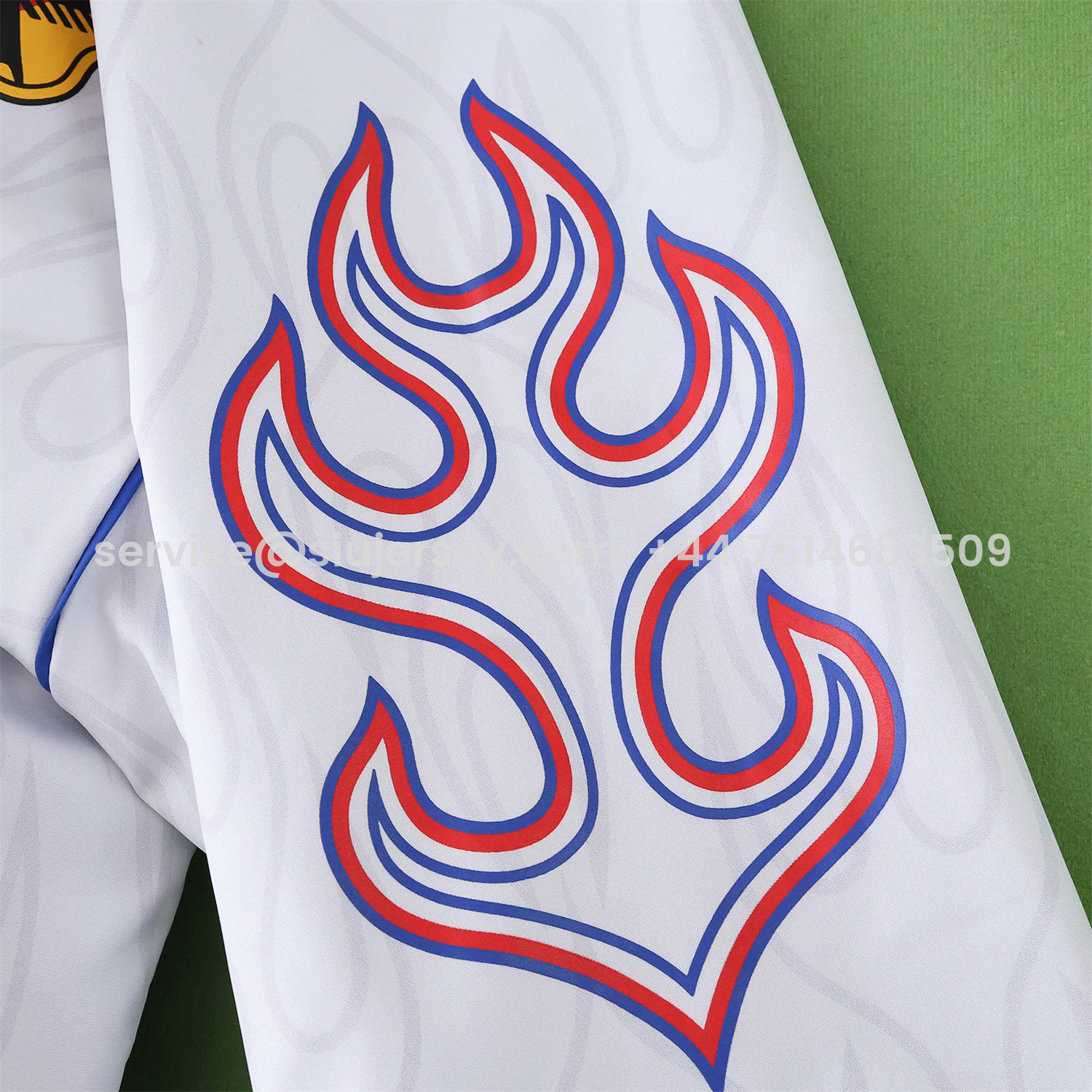 SIUjerseys-Retro Japan 1998 Throwback Double Sided Reversible Windbreaker - White & Blue