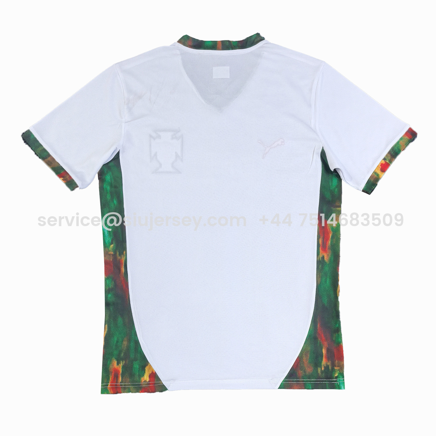 SIUjerseys-Portugal 2026 White And Green Special Jersey - Fans Version