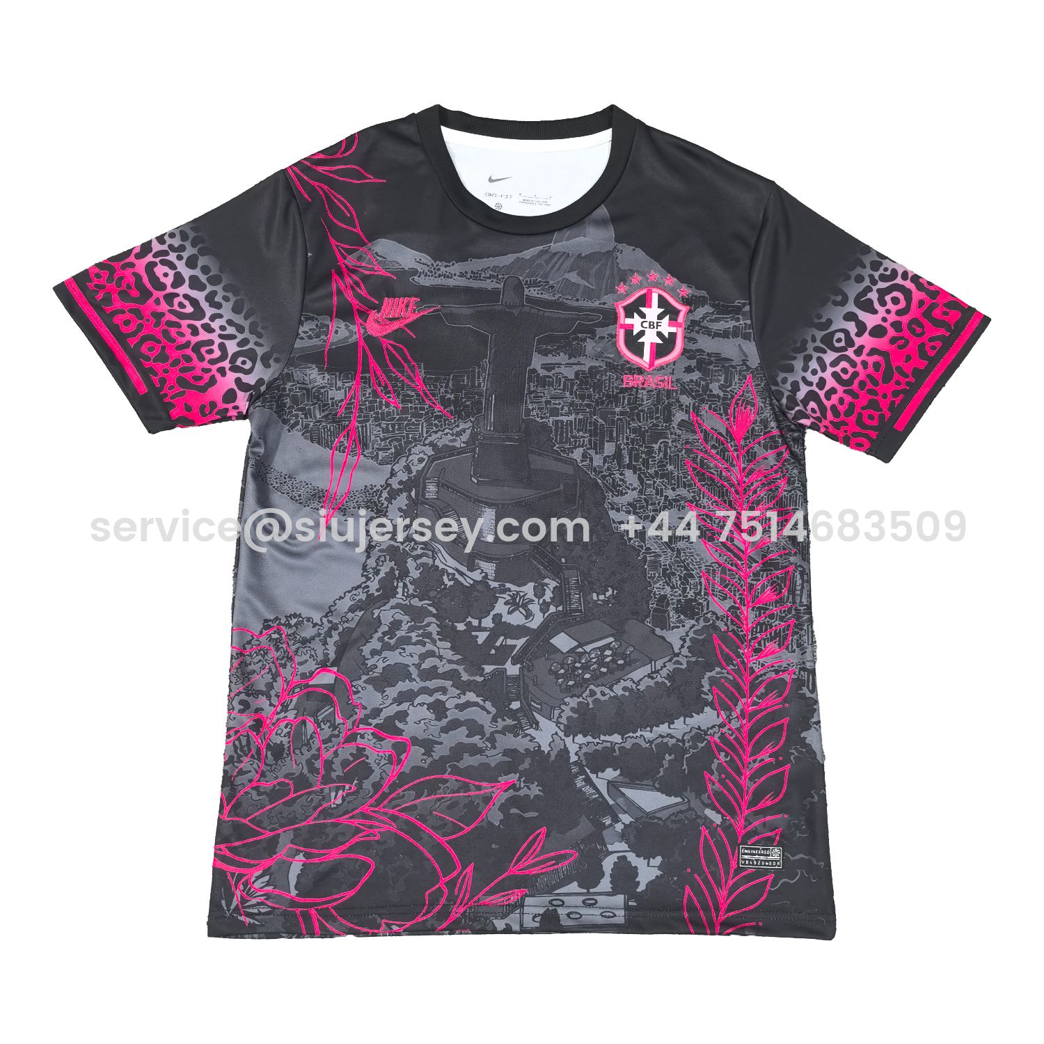 SIUjerseys-Brazil 25-26 Rio de Janeiro Purple And Black Special Jersey - Fans Version