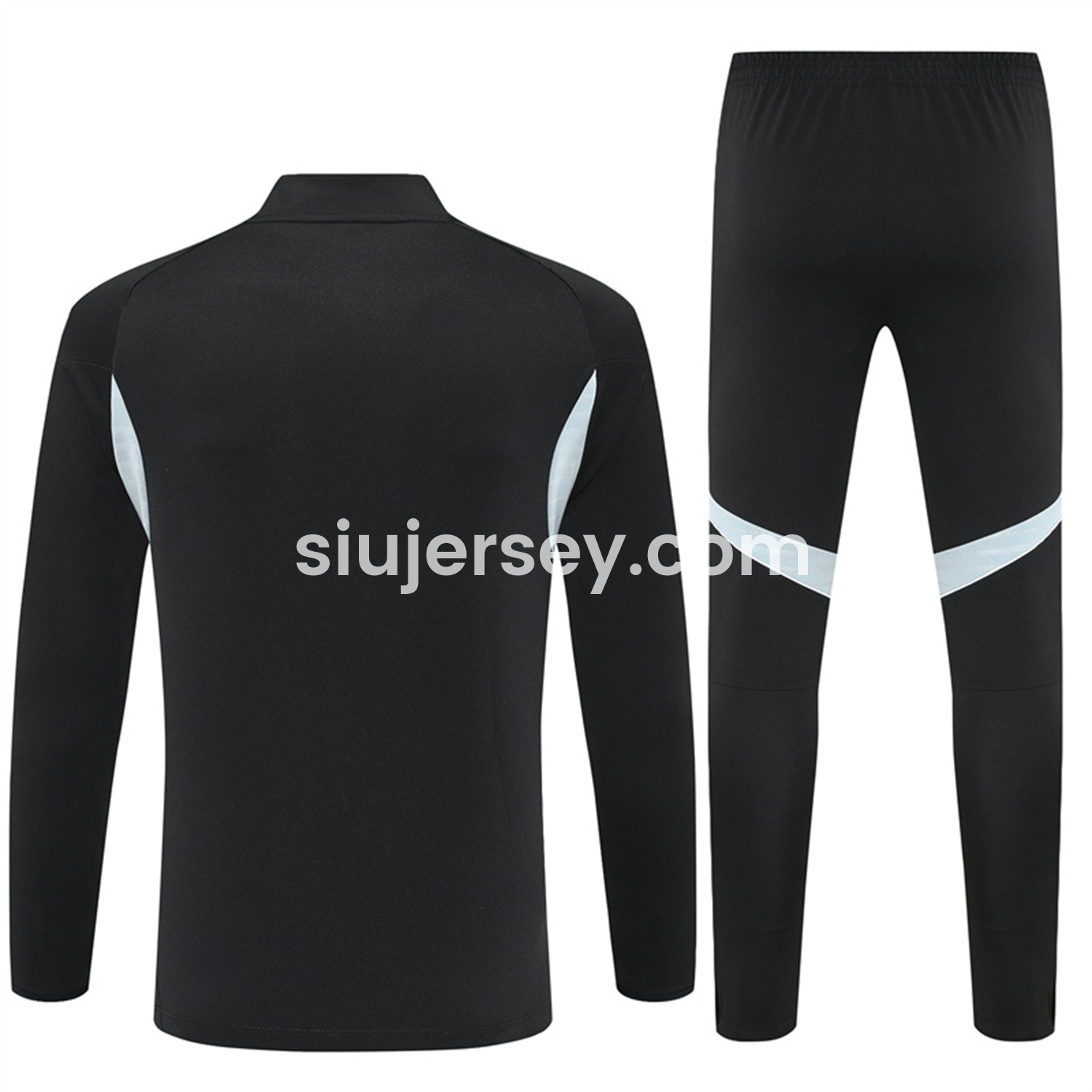SIUjerseys-Argentina 25-26 Long Sleeves Training Set - Black Top & Black Pants