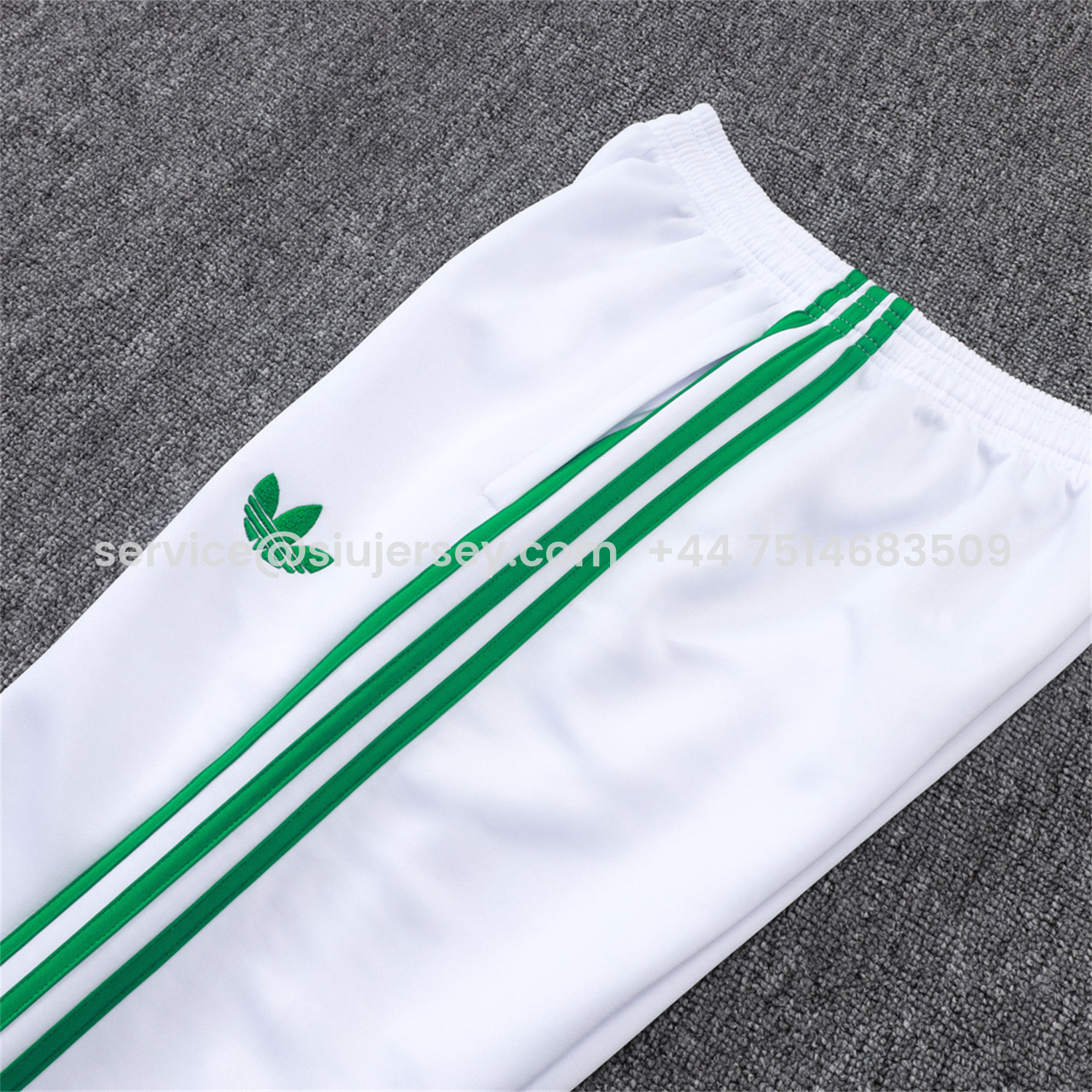 SIUjerseys-Senegal 2026 Jacket Training Tracksuit - White With Green Jackets & Pants