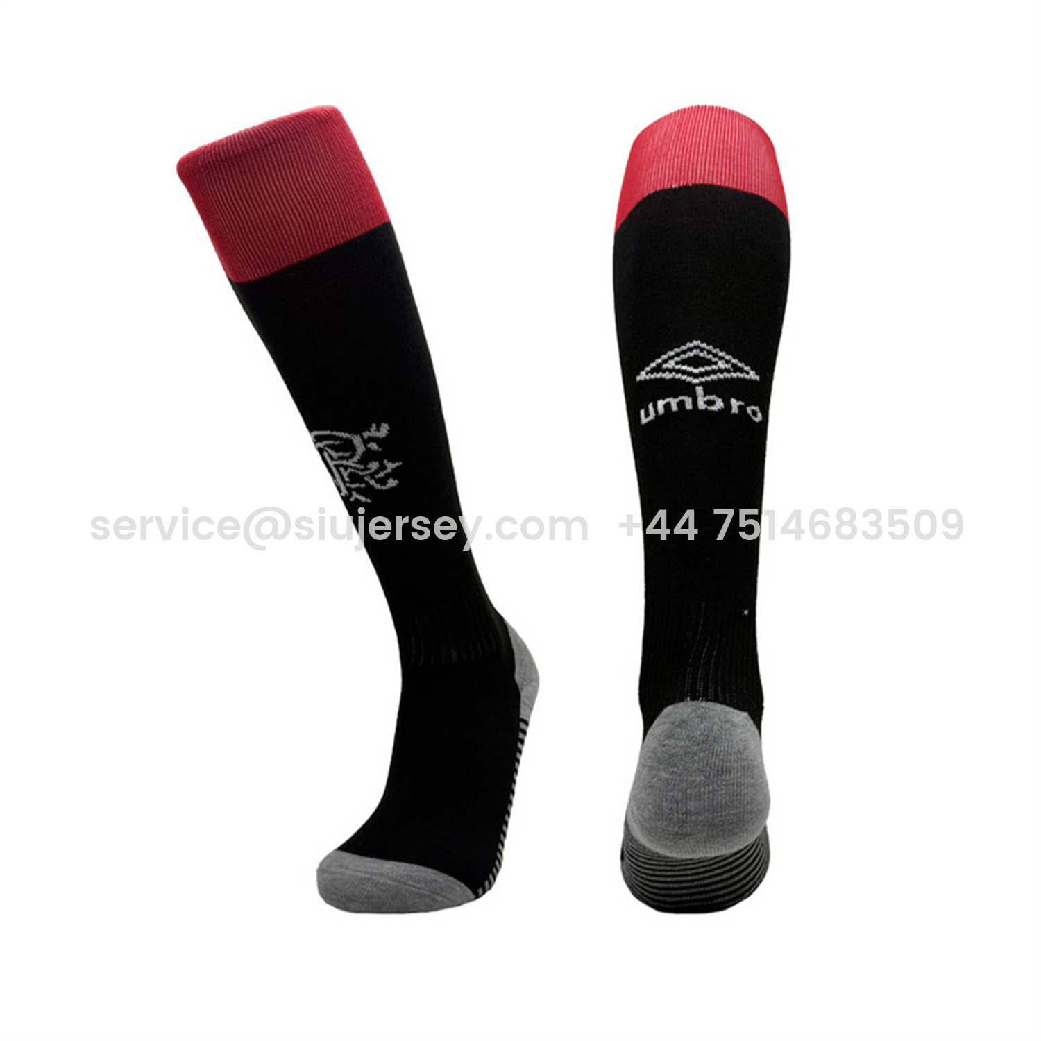 SIUjerseys-Glasgow Rangers 25-26 Third Socks - Black