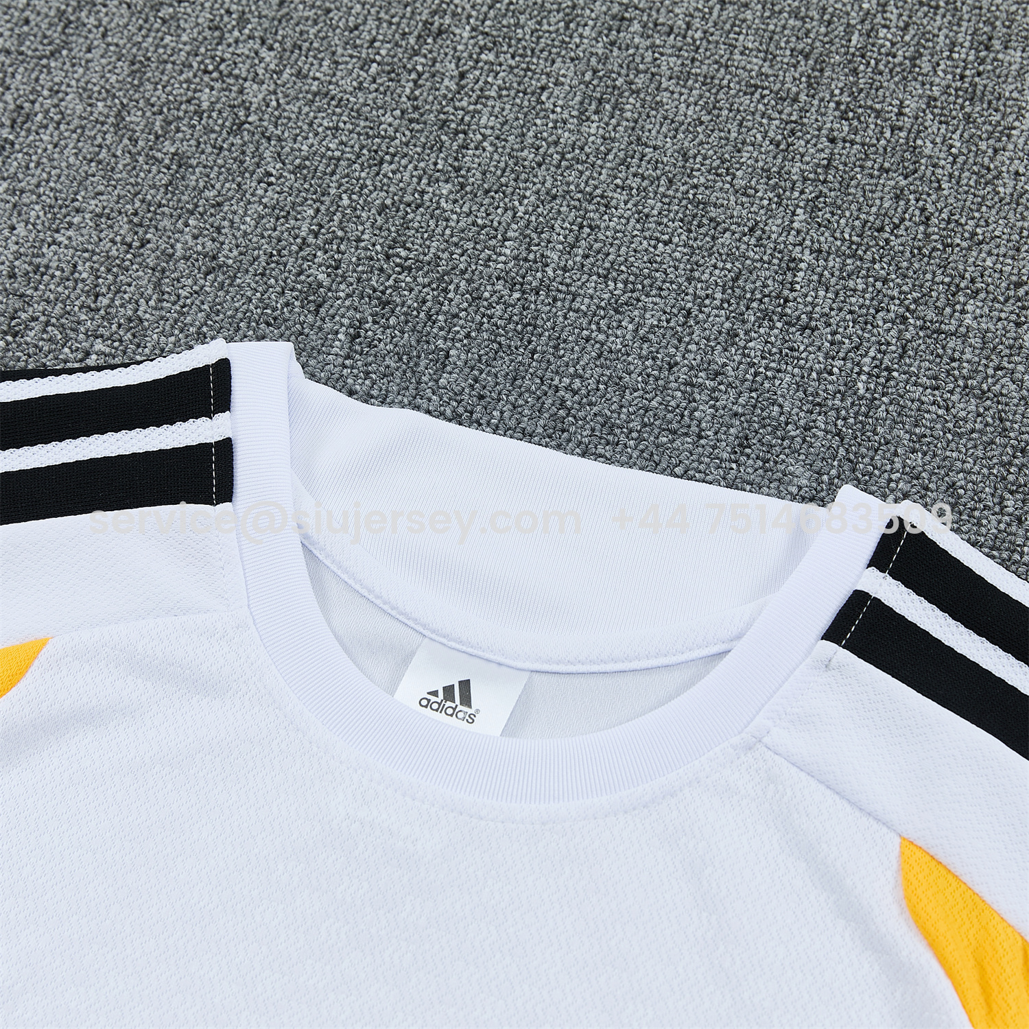 SIUjerseys-Germany 2026 Short-Sleeve Training Set - White Top and Black Shorts