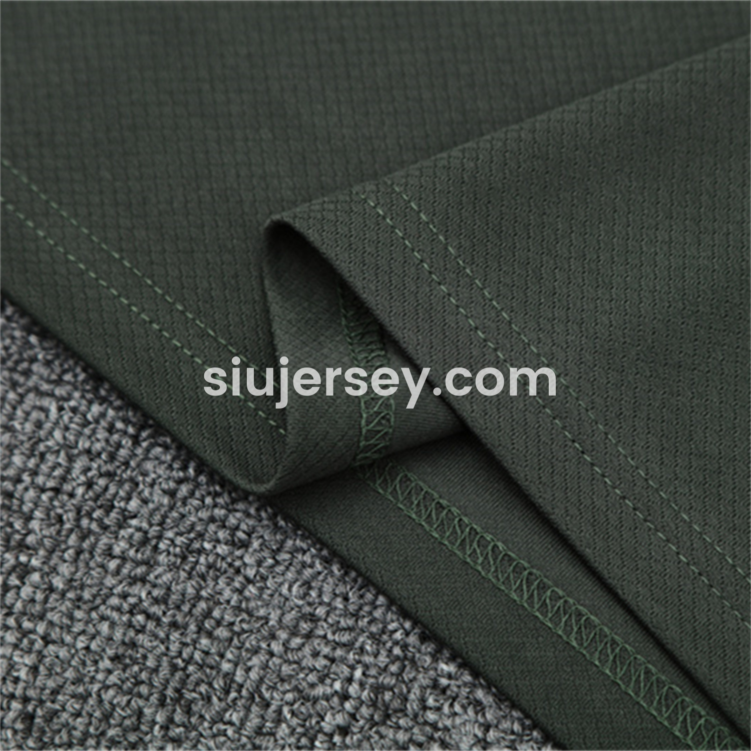 SIUjerseys-C.H.E.L.S.E.A 25-26 Short-Sleeve Training Set - Army Green Top & Army Green Shorts