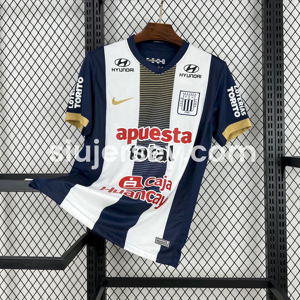 SIUjerseys-Alianza Lima 25-26 Home Jersey - Fans Version