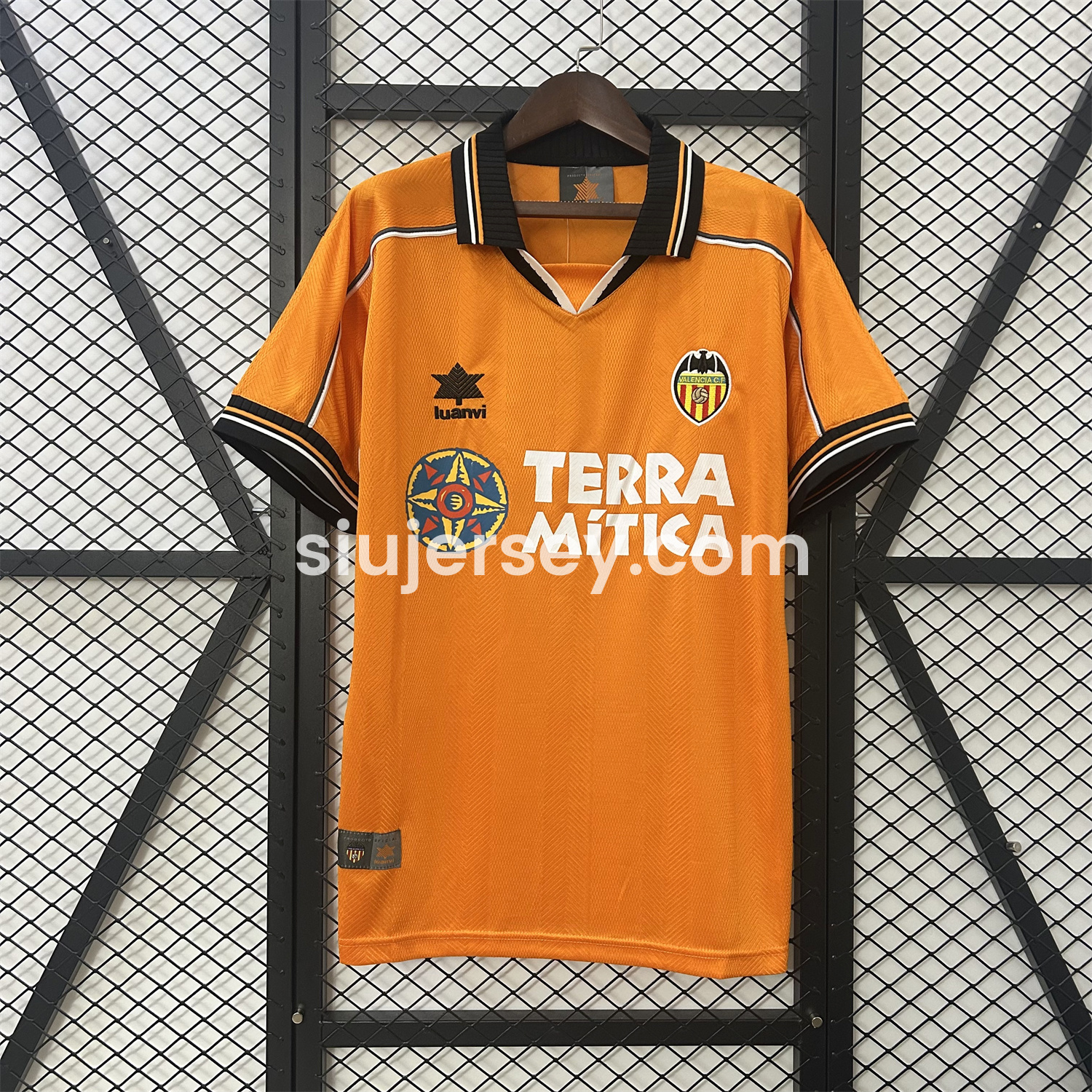SIUjerseys-Retro Valencia 1999-00 Away Jersey