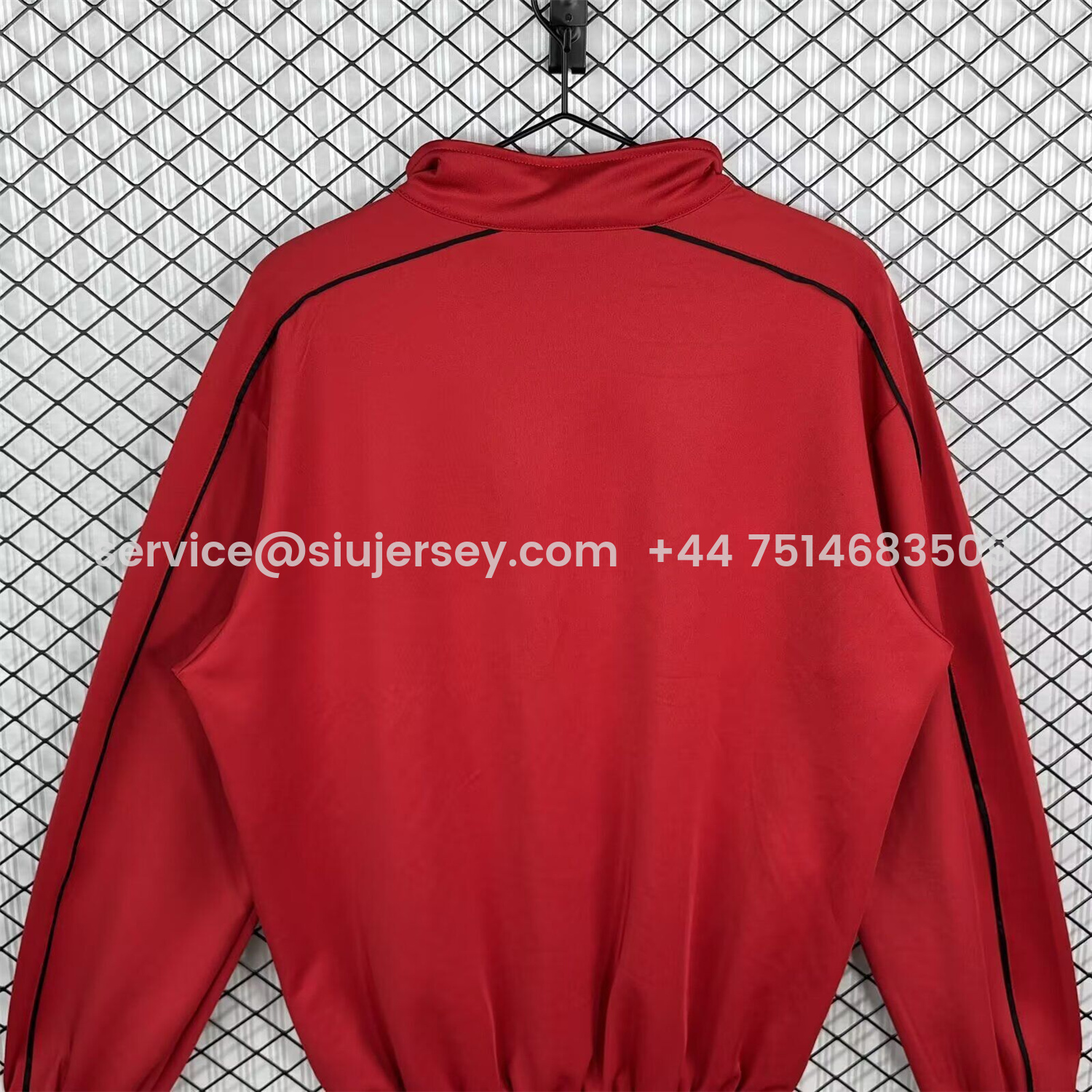 SIUjerseys-Frankfurt 25-26 Training Windbreaker Jacket - Red