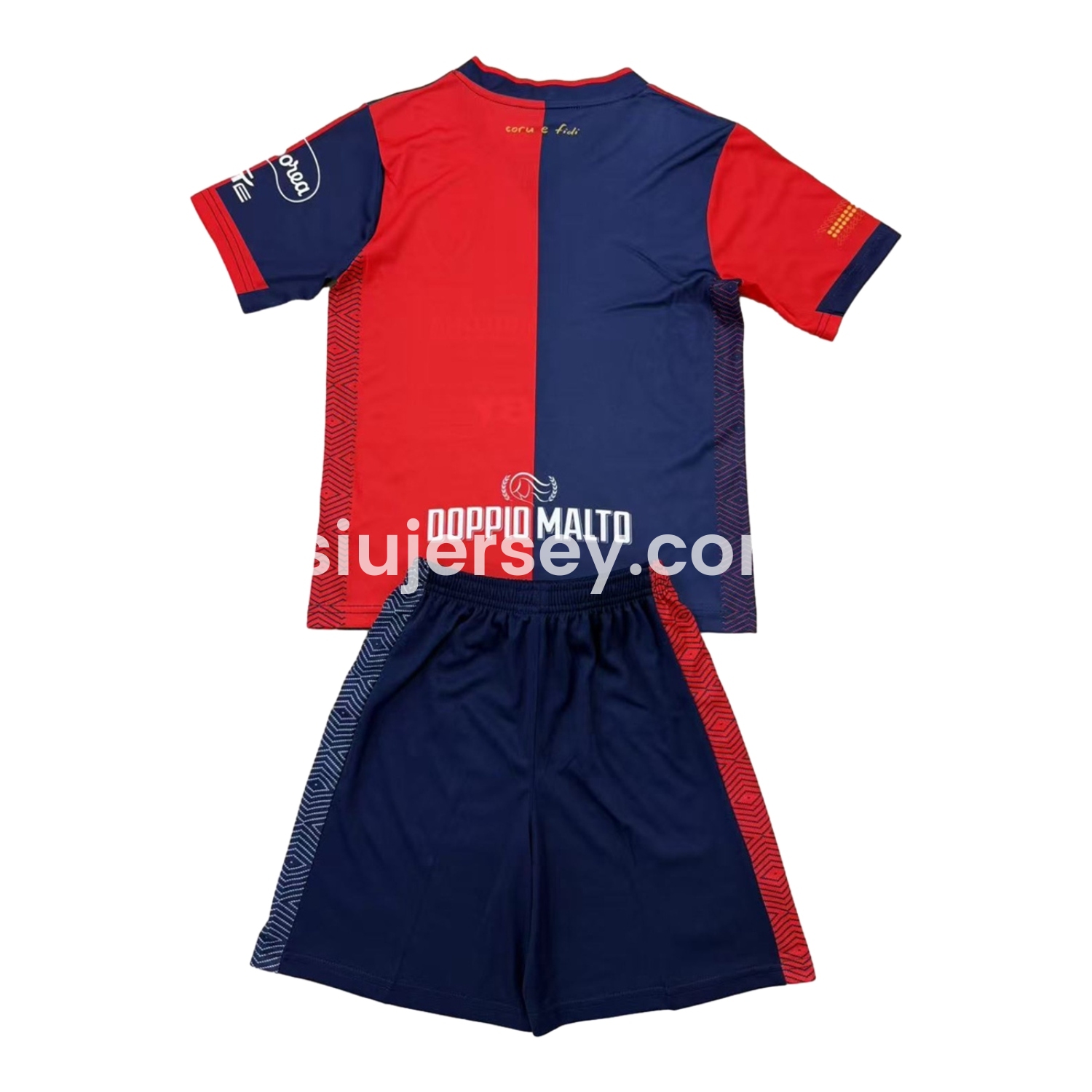 SIUjerseys-Cagliari Calcio 24-25 Home Men's Adult Jersey Set - Fans Version