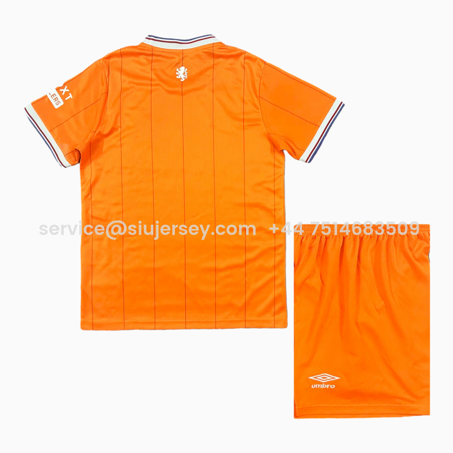 SIUjerseys-Glasgow Rangers 25-26 Fourth Kids Kit