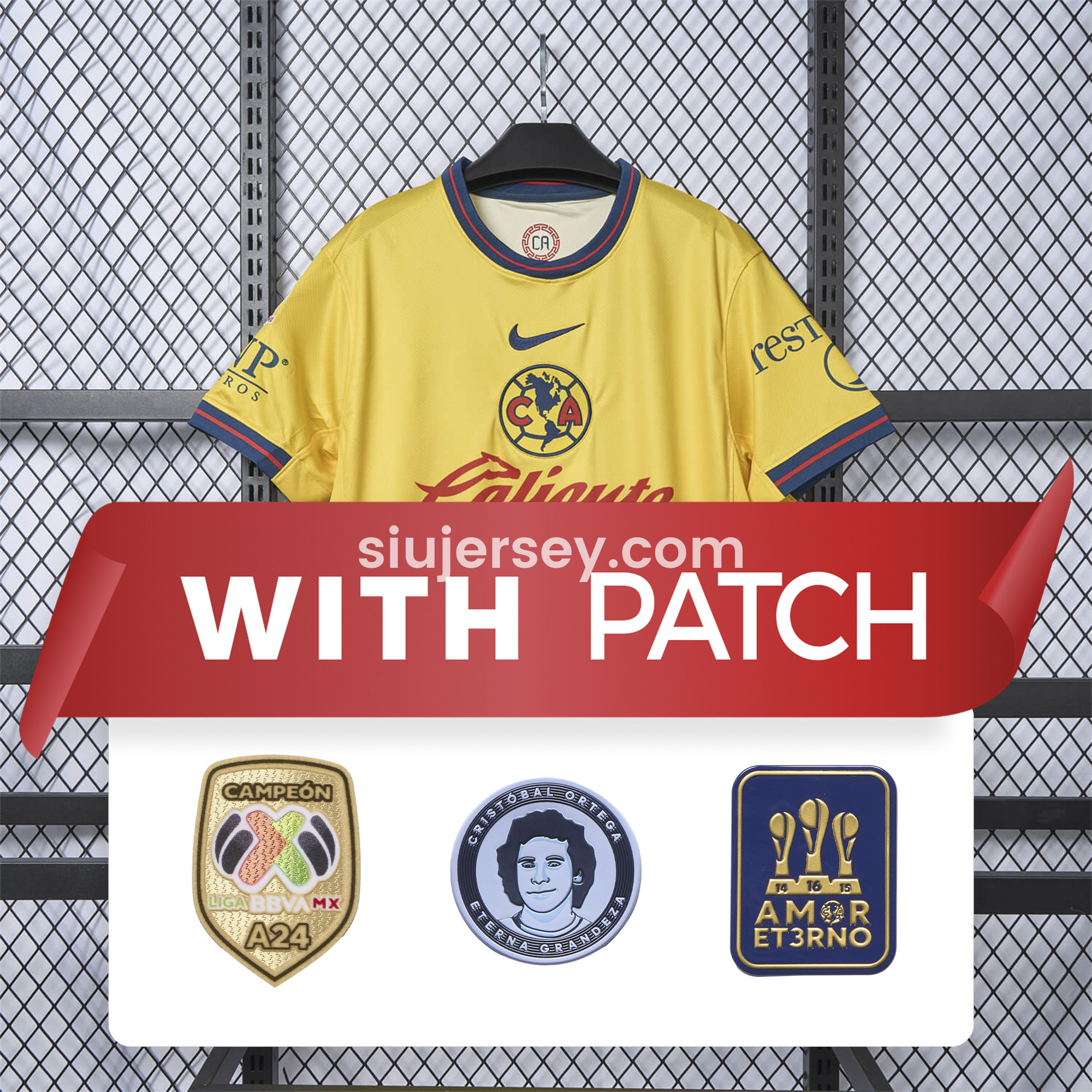 SIUjerseys-【Pac-Man Version】Club América 24-25 Home Jersey - Fans Version