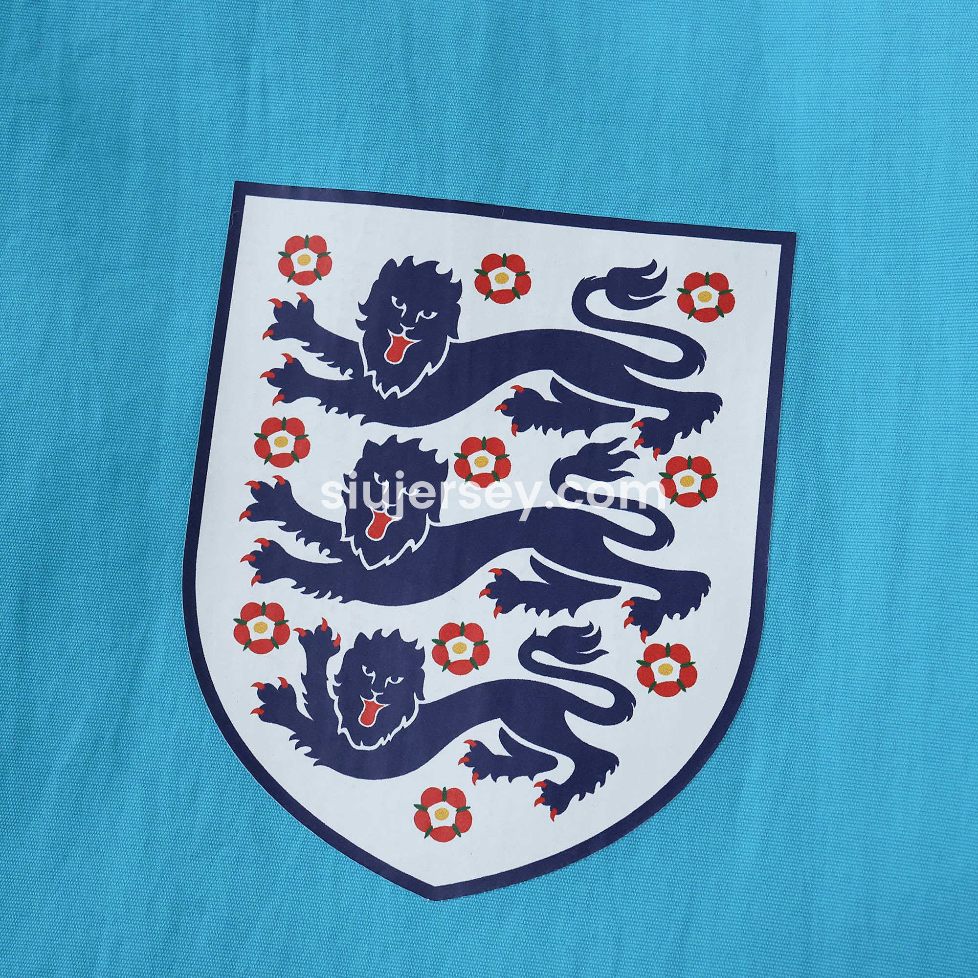 SIUjerseys-Retro England 1992 Double Sided Reversible Windbreaker - Blue & Green