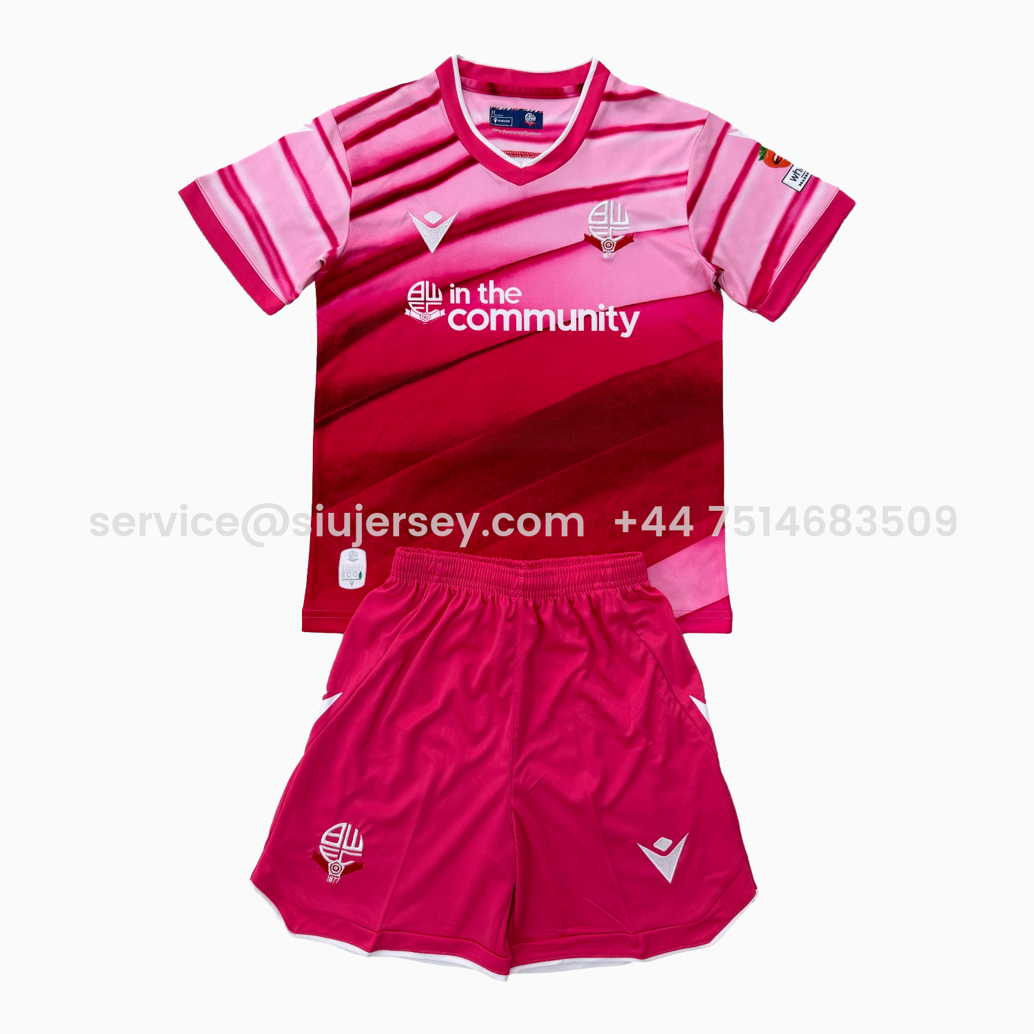 SIUjerseys-Bolton Wanderers 25-26 Third Men's Adult Jersey Set - Fans Version