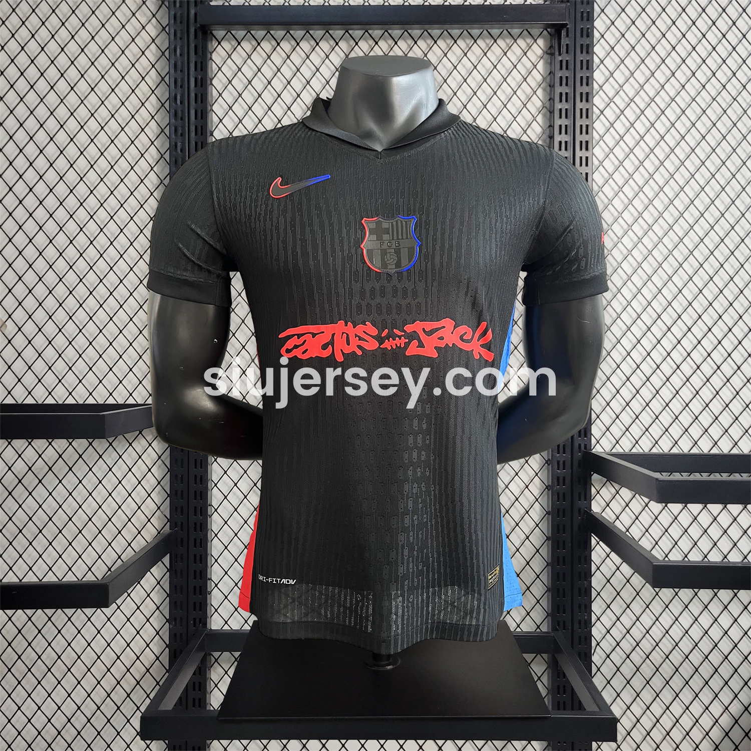 SIUjerseys-Barcelona x Travis Scott New 24-25 Away Jersey - Player Version