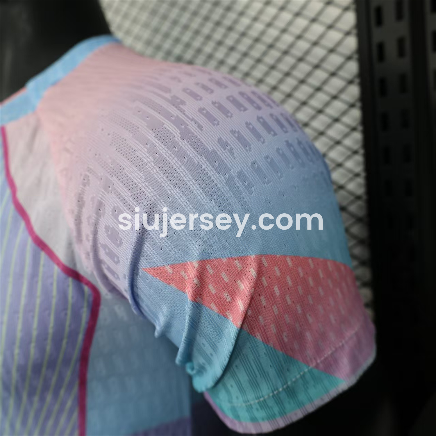 SIUjerseys-Barcelona 25-26 Pink & Blue & Purple Special Jersey - Player Version