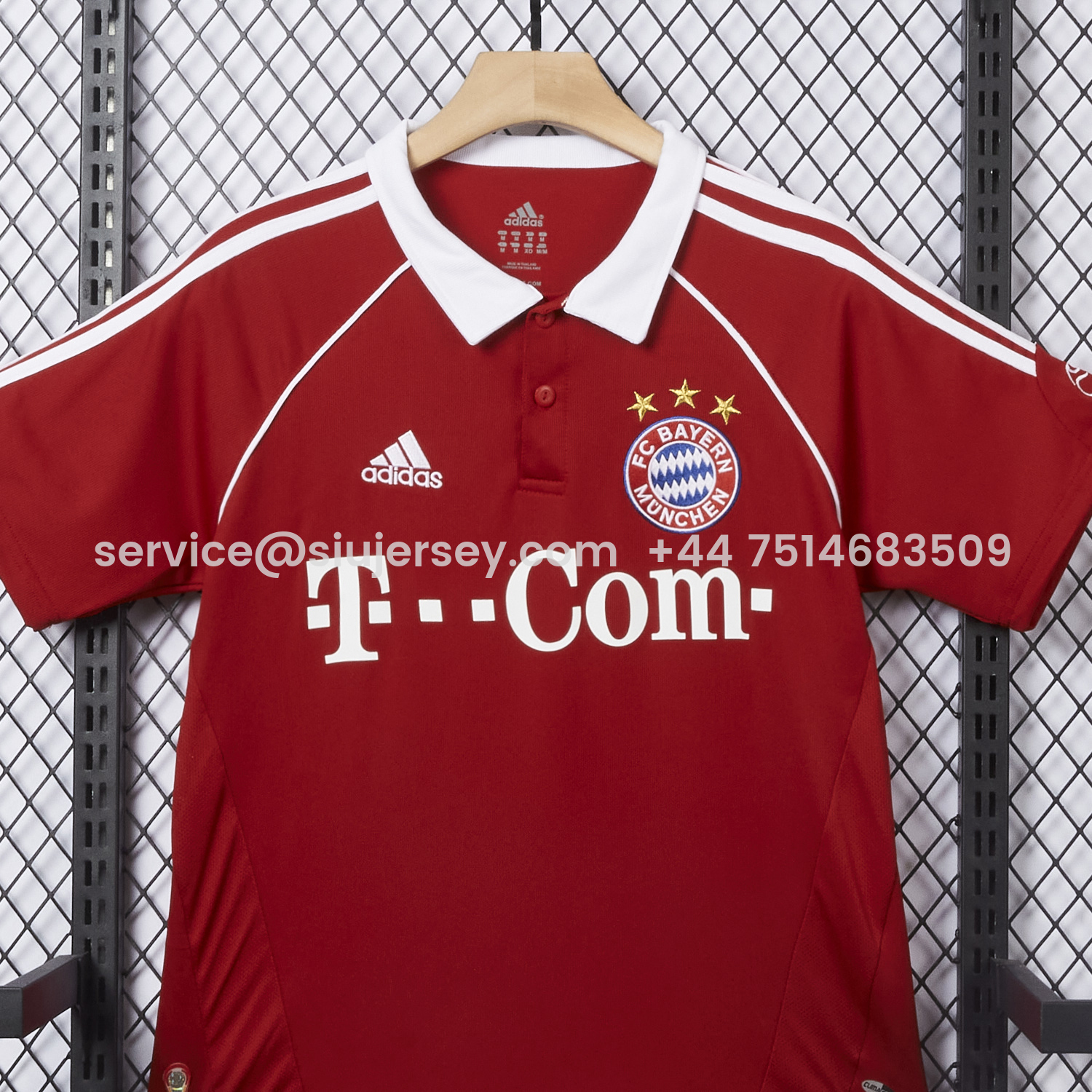 SIUjerseys-Retro Bayern Munich 2006-07 Home Jersey