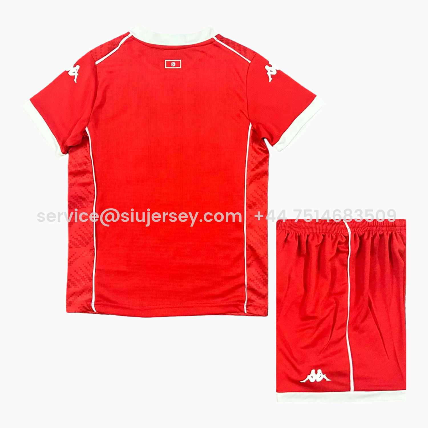 SIUjerseys-Tunisia 2026 Home Kids Kit