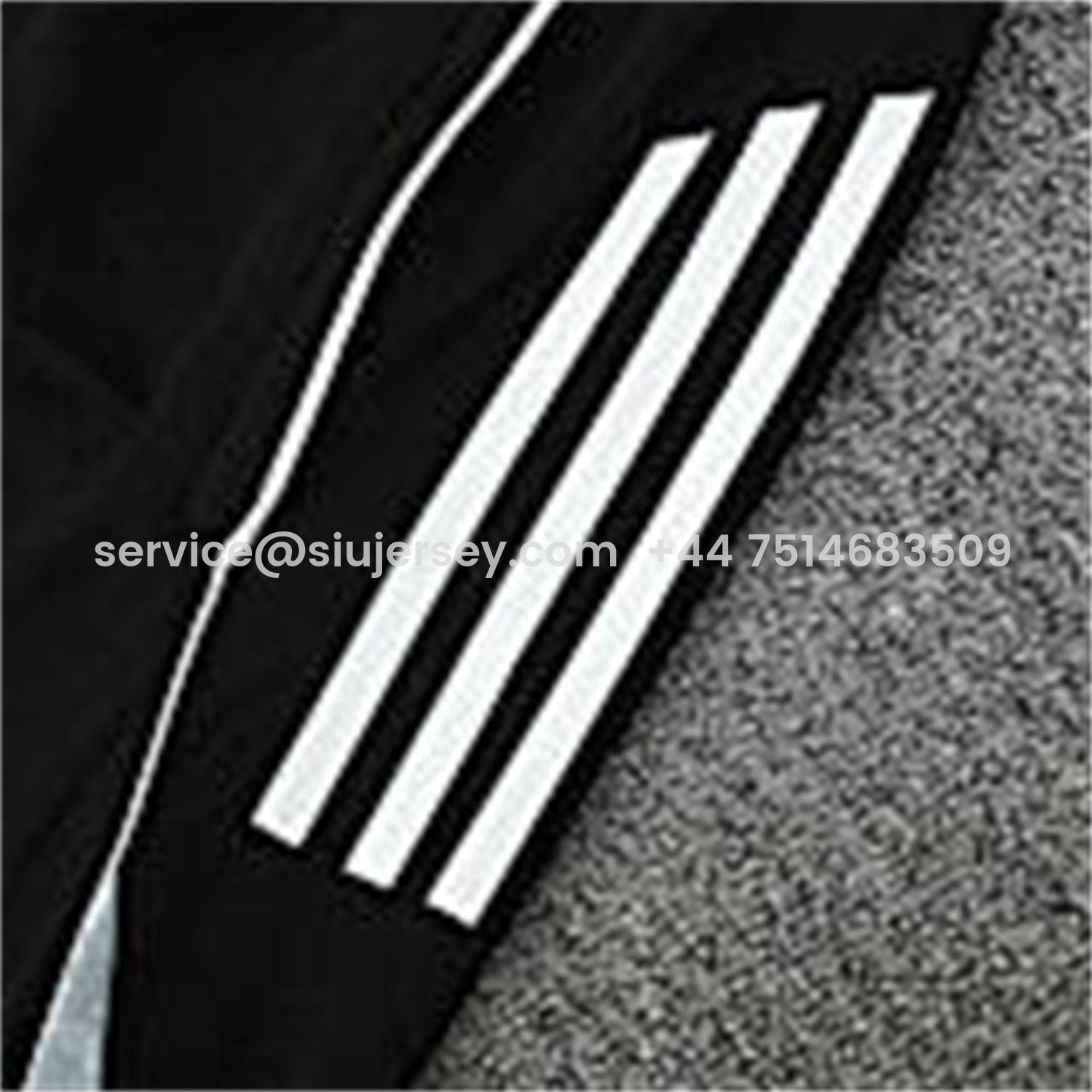 SIUjerseys-INT M.A.M 25-26 Vest Training Set - Black And Light Grey Vest & Black Shorts