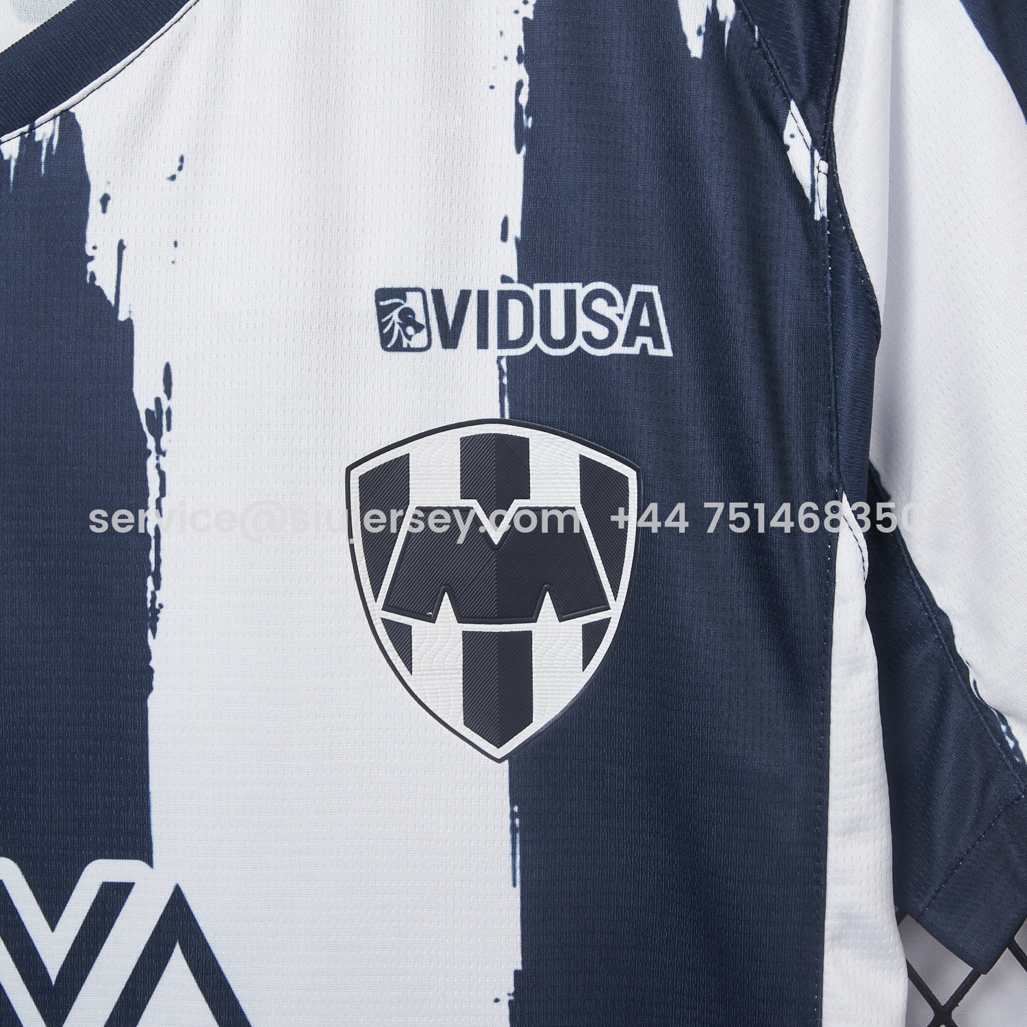 SIUjerseys-Rayados Monterrey 25-26 Home Stripes Jersey - Fans Version