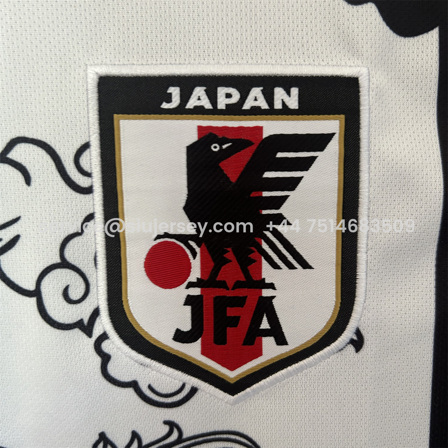 SIUjerseys-Japan 25-26 Betta Fish And Samurai Sword White Special Jersey - Fans Version