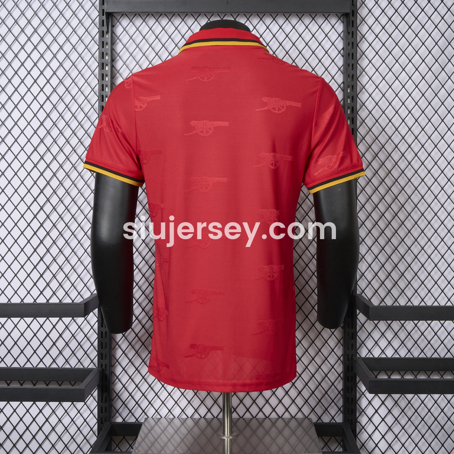 SIUjerseys-Arsenal 25-26 Red POLO Special Edition Jersey - Player Version