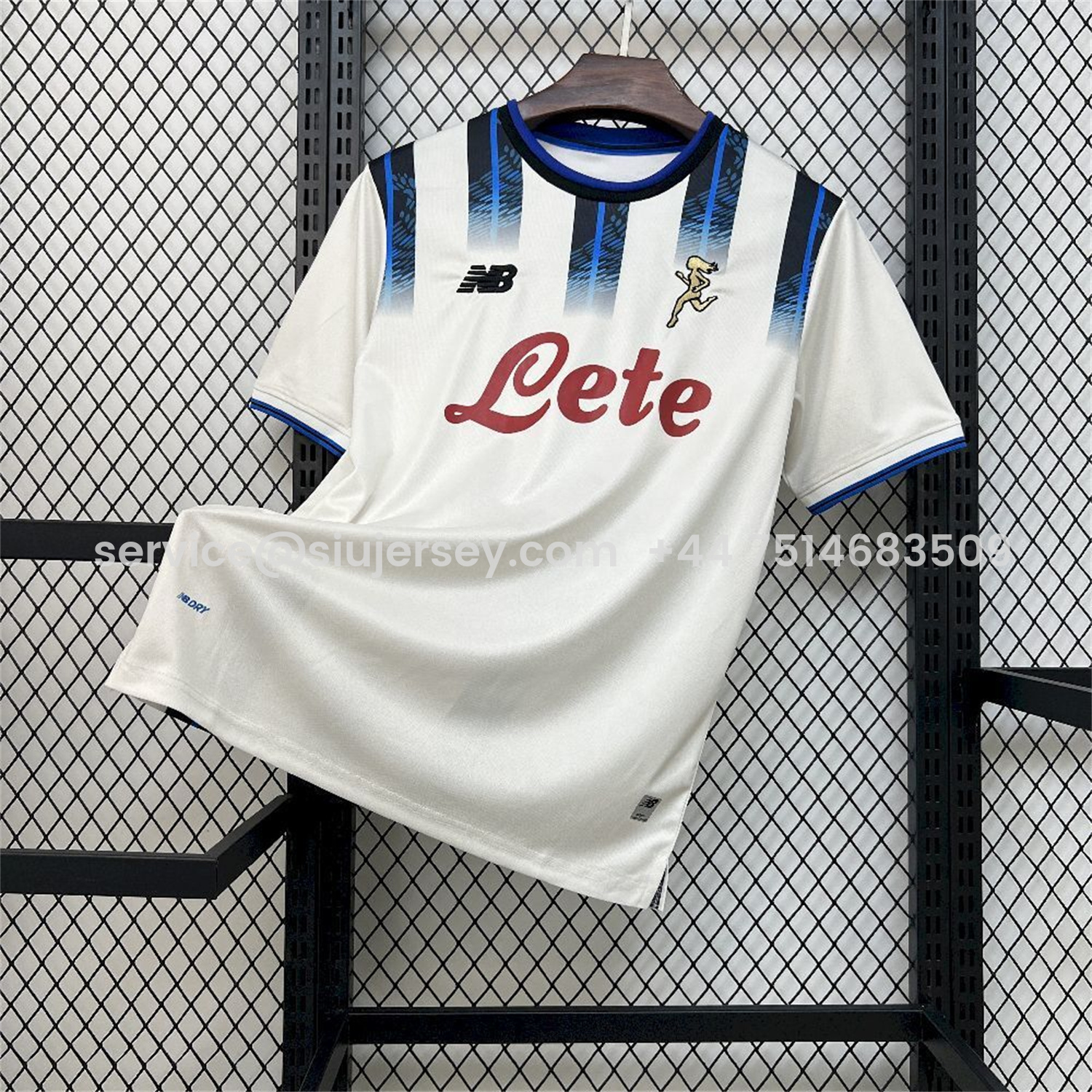 SIUjerseys-Atalanta 25-26 Away White Jersey - Fans Version